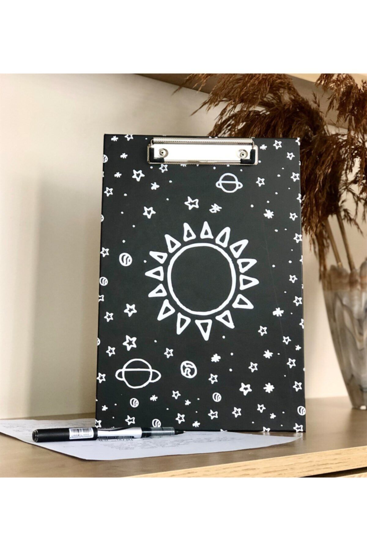 Gift Moda Saturn Güneş Tasarımlı Sekreterlik