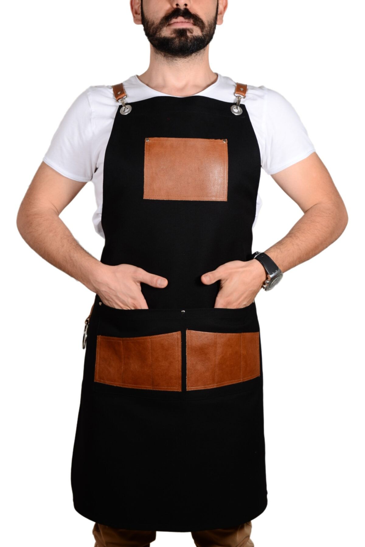 apr10 Barista Make Up Artist Kuaför Mutfak Önlüğü Restaurant Cafe Berber Tasarım Önlük