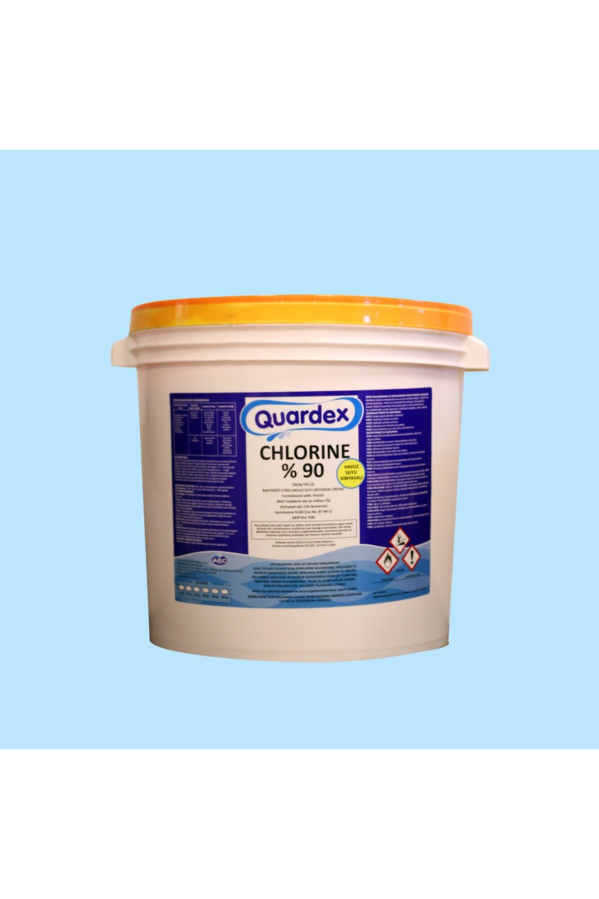 QUARDEX Granül Aktif %90`lık Klor 25 kg