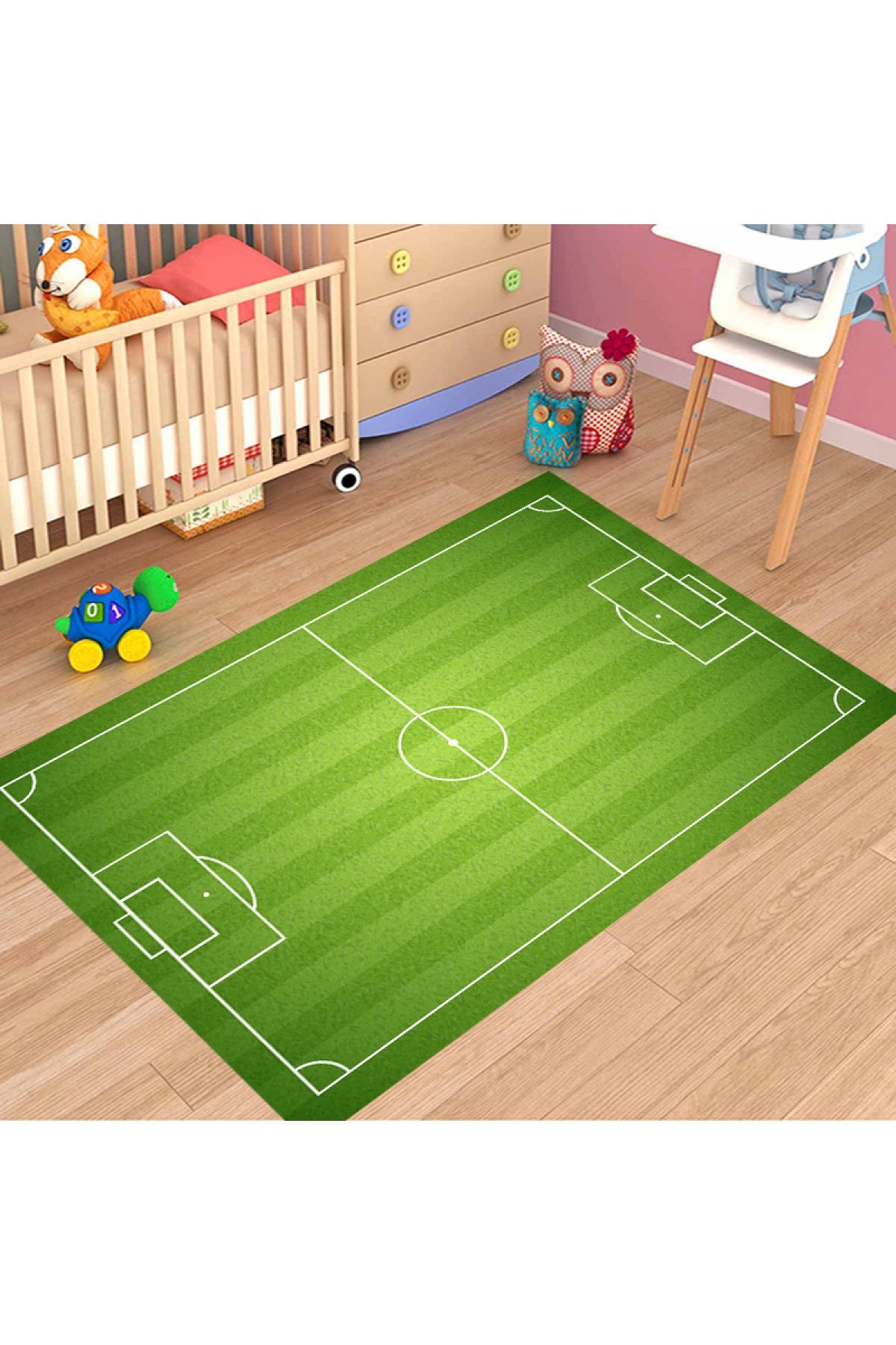 Devia Homes Halı Devia Homes Futbol Sahası Tasarımlı Oyun Halısı