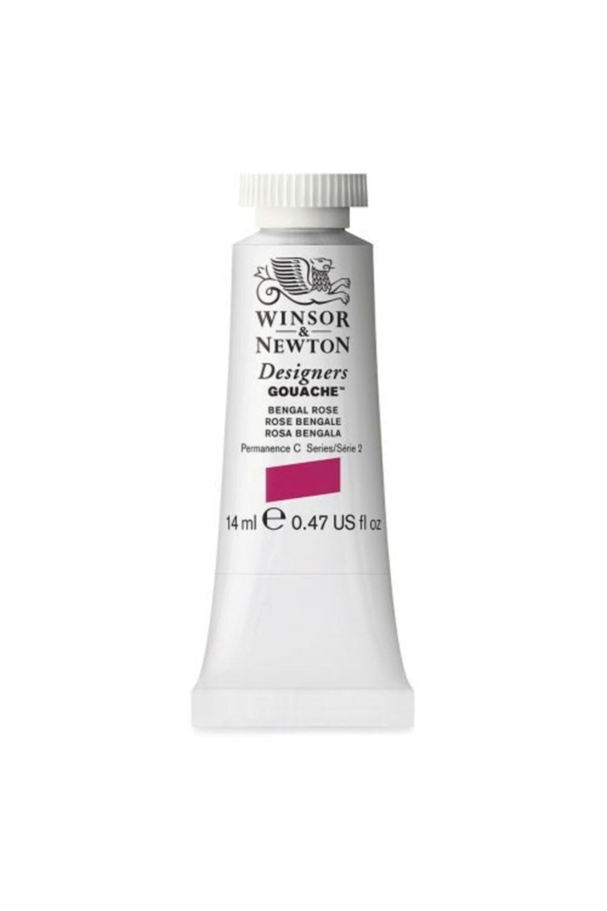 Winsor Newton Designers' Guaj Boya : 14 ml : Bengale Rose 028