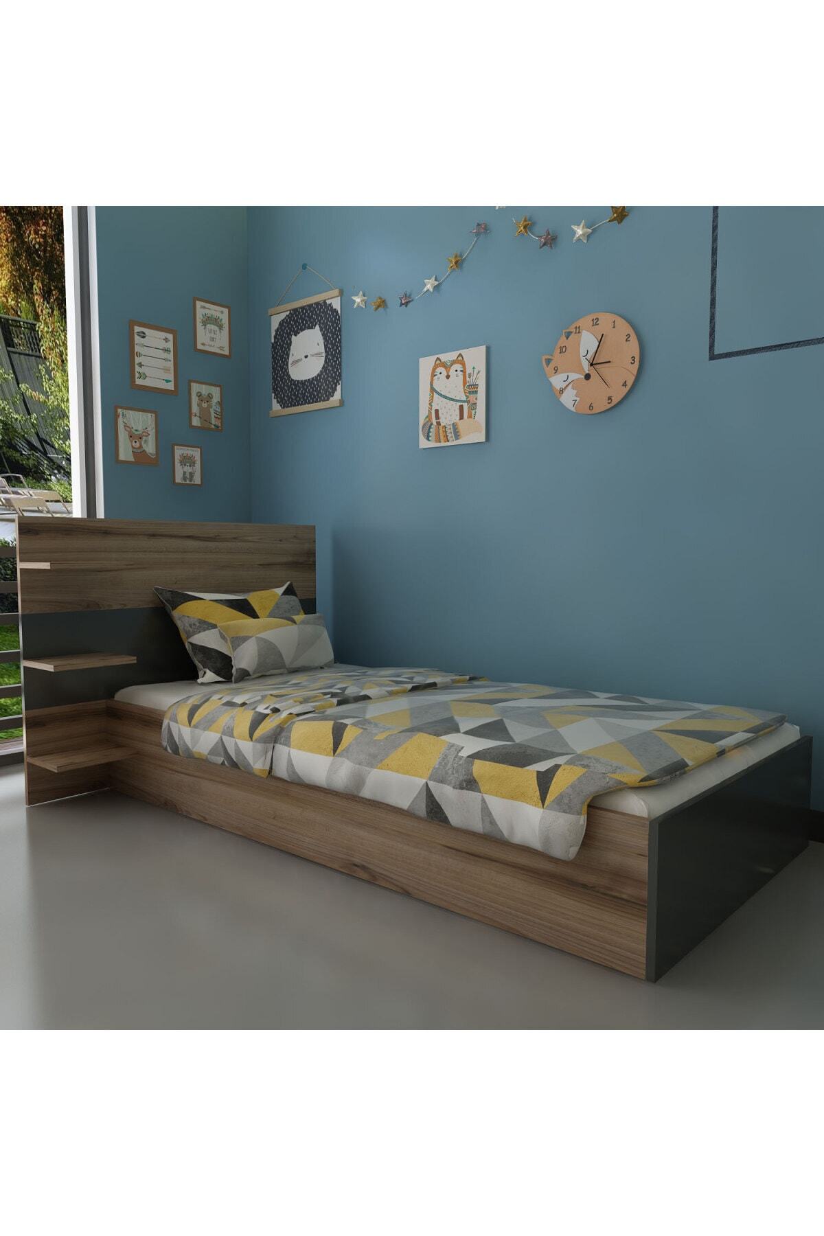 Myniture Trend Karyola Q4022-6 Antrasit Çırağan