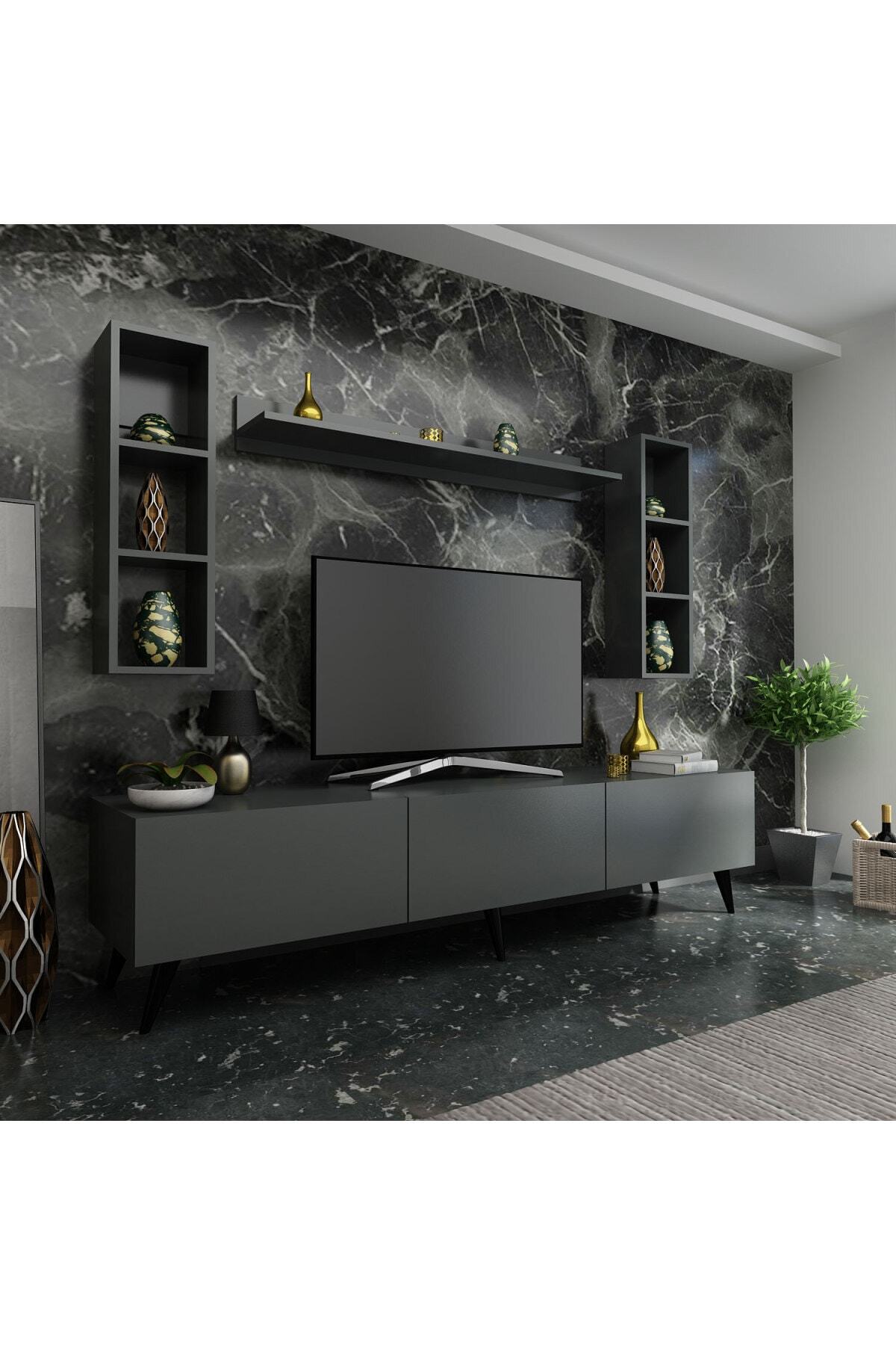 Myniture Festival Tv Ünitesi Q3808-4 Antrasit