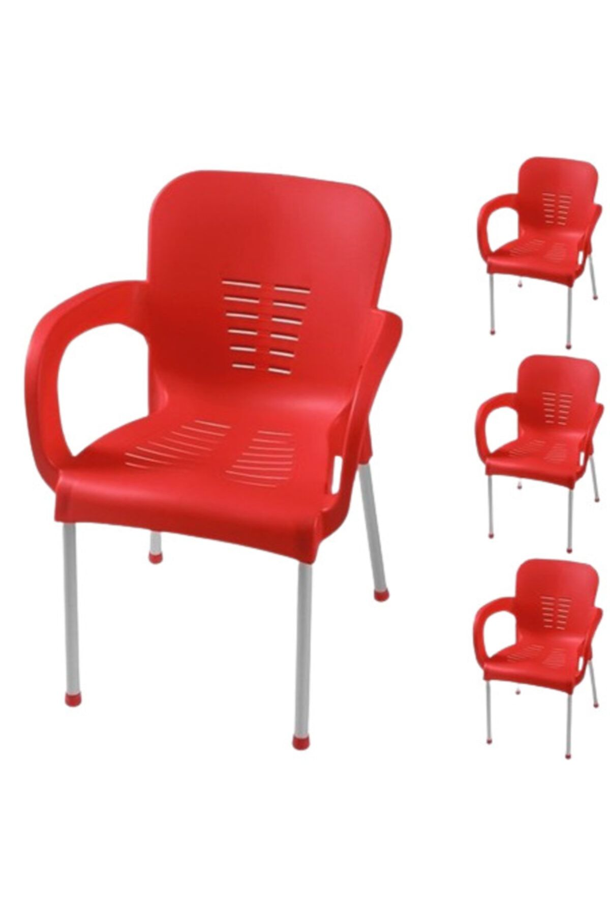 Comfort Bahçe Balkon Kantin Plaj Sandalye Minder Takımı 4 Ad