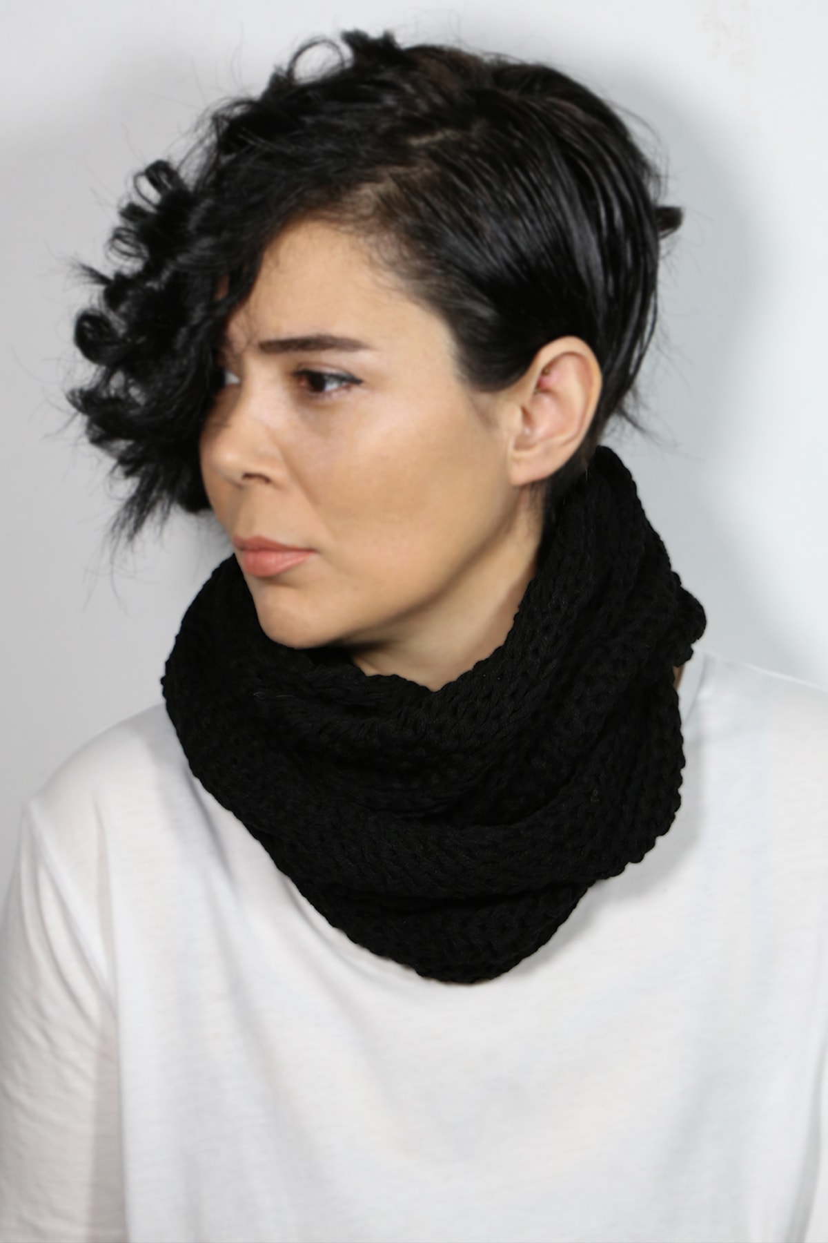 Fraise Aksesuar Siyah Boyunluk