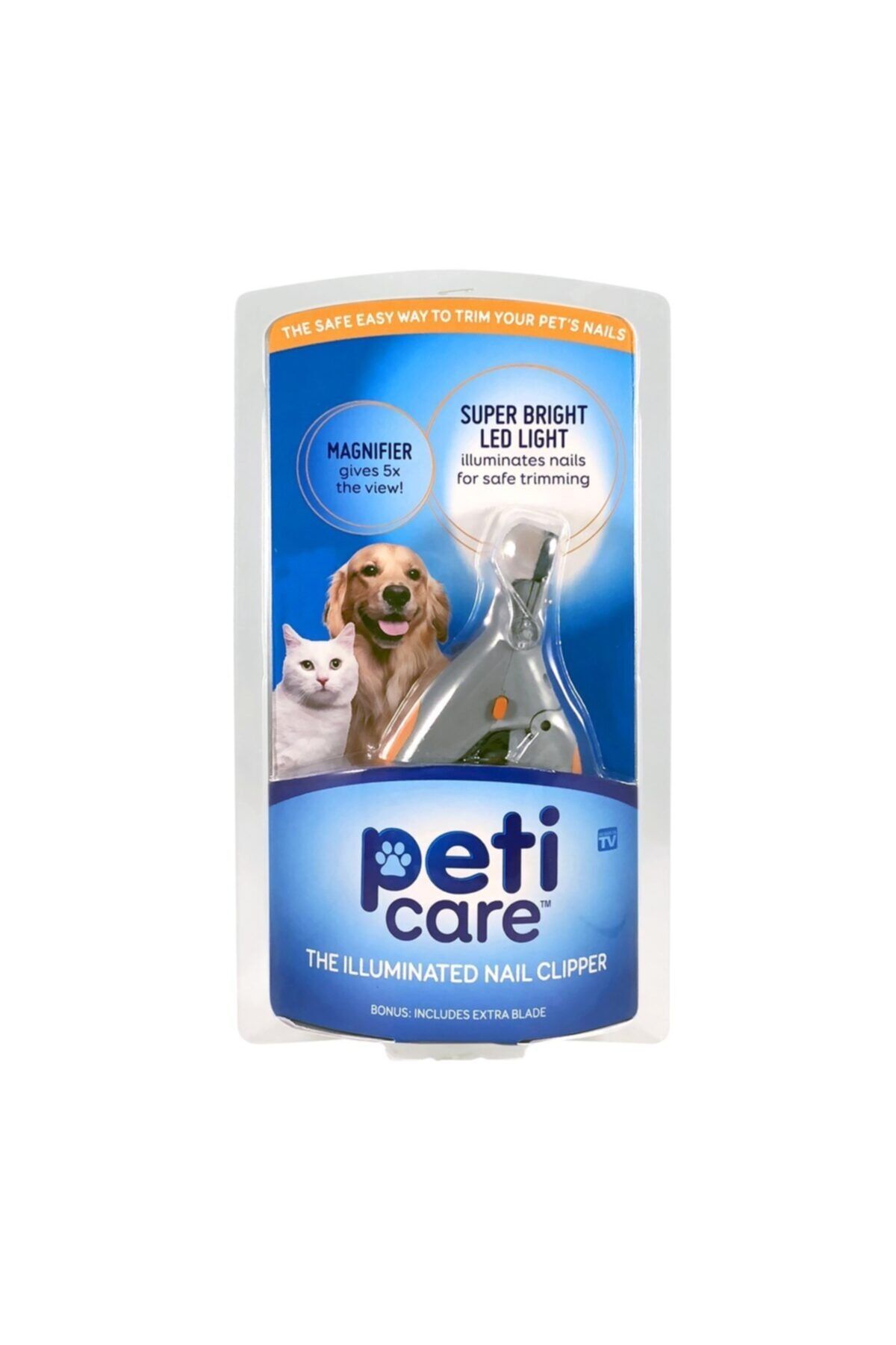 Bobo Peti Care Tırnak Makası Işıklı Büyüteçli