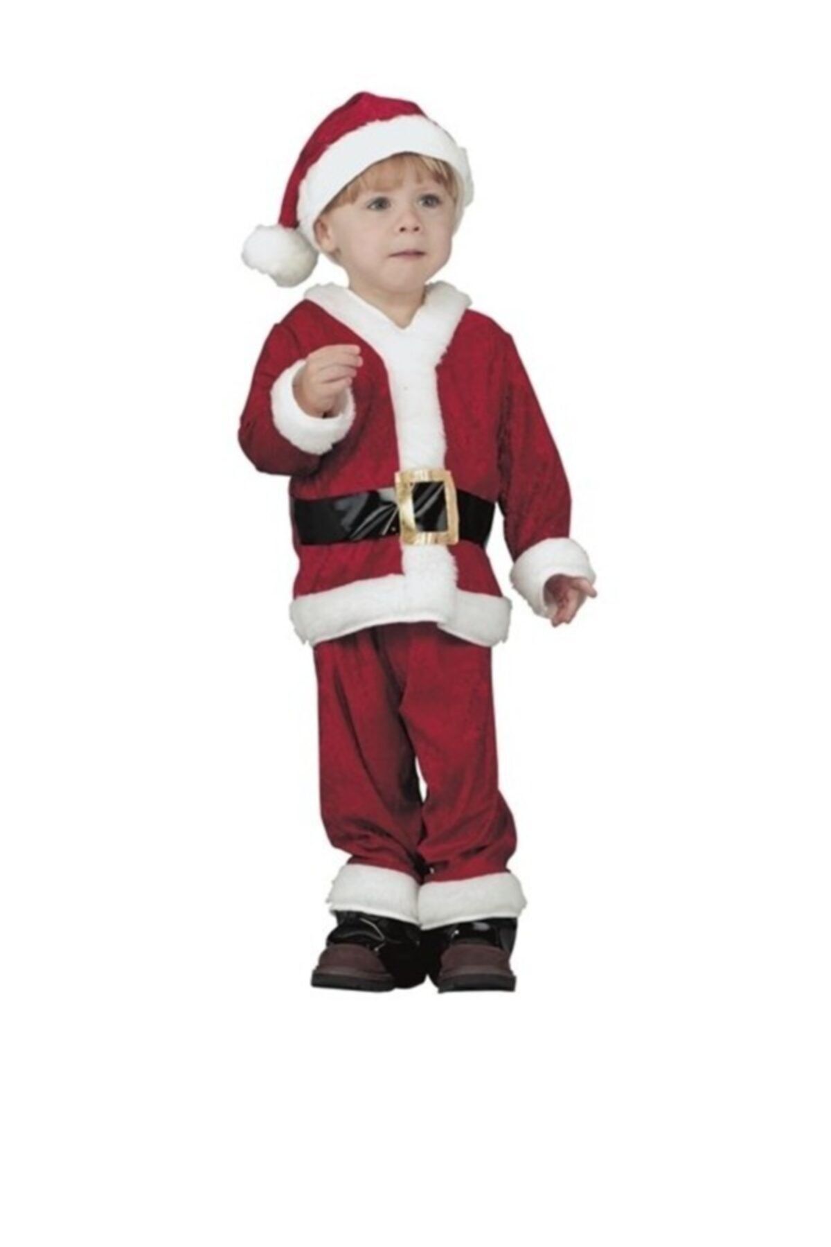 Bkmc Unisex Çocuk Noel Baba Kostümü