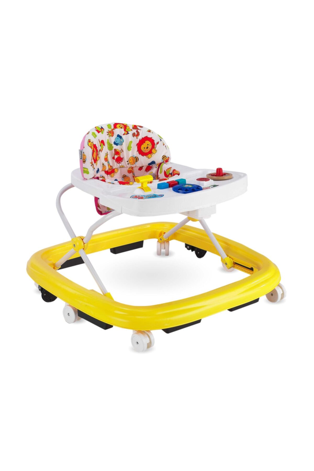 BabyHope Sarı Oyuncaklı Yürüteç