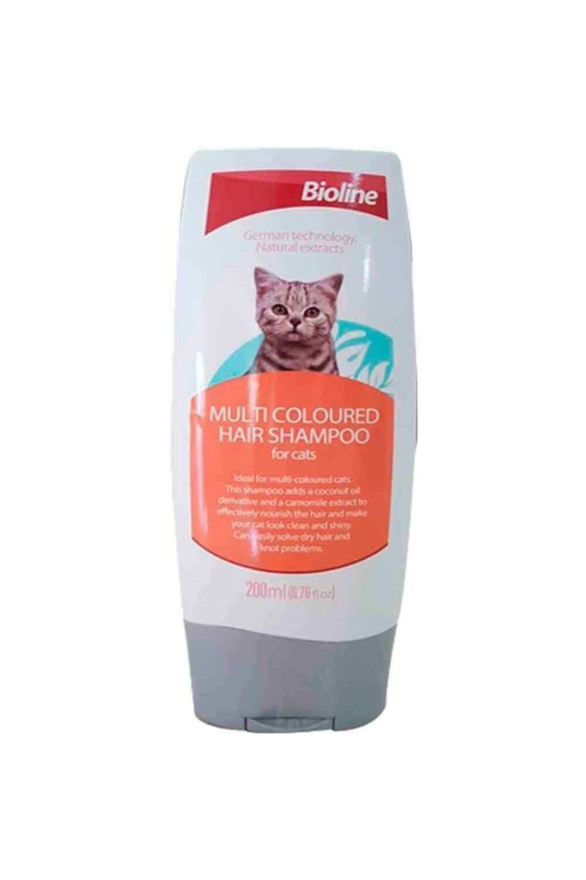 Bioline Renkli Kediler Için Kedi Şampuanı 200 Ml