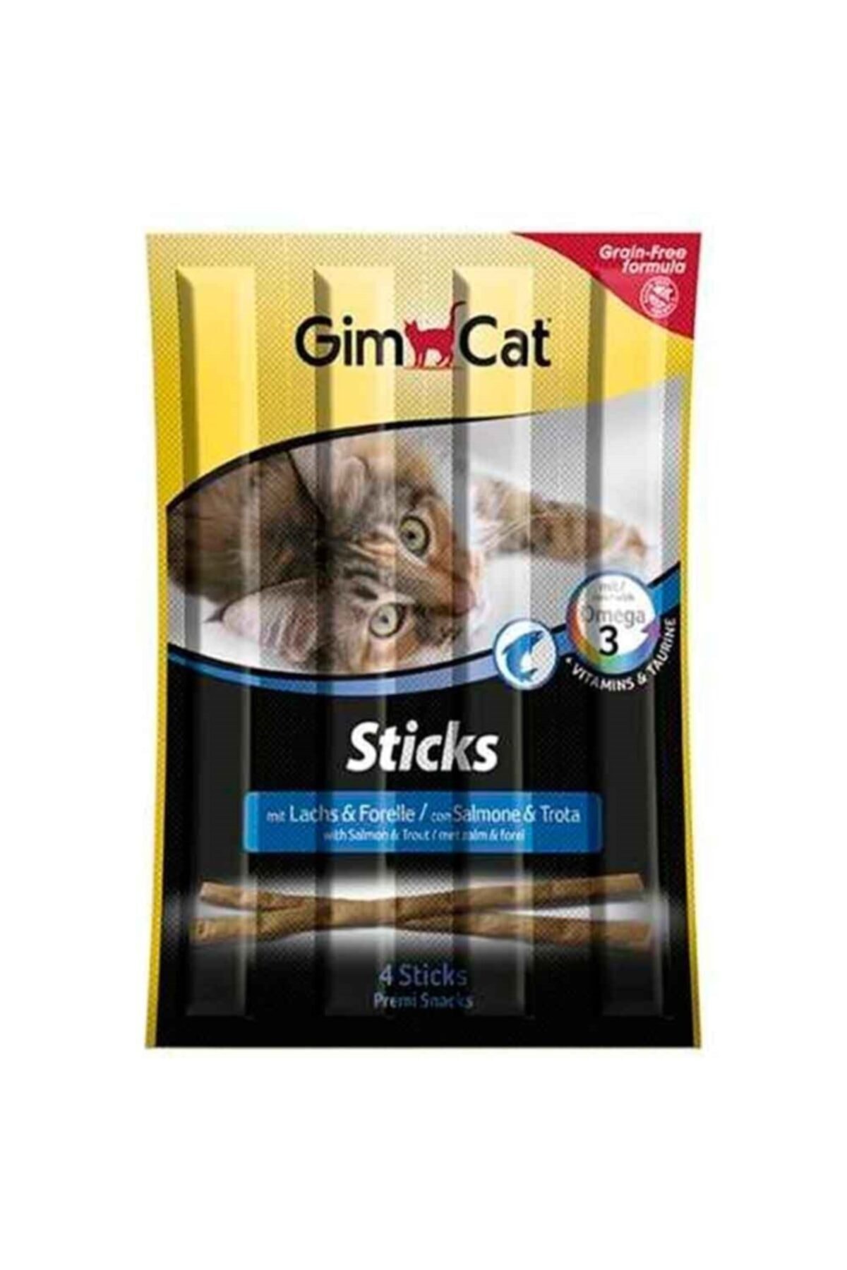 Gimpet Sticks Alabalıklı Ve Somonlu 4 Parça