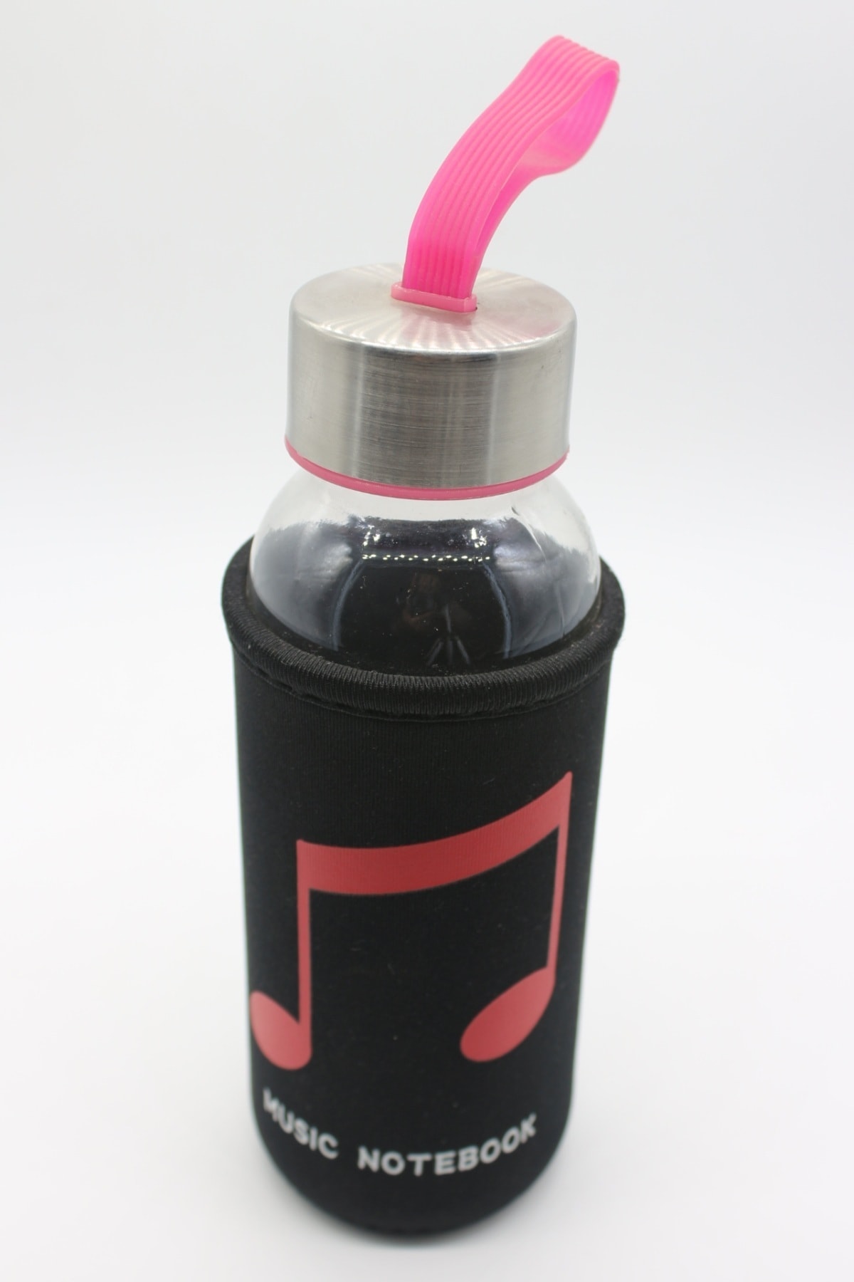 Giraffe Baskılı Kılıflı Su Matarası