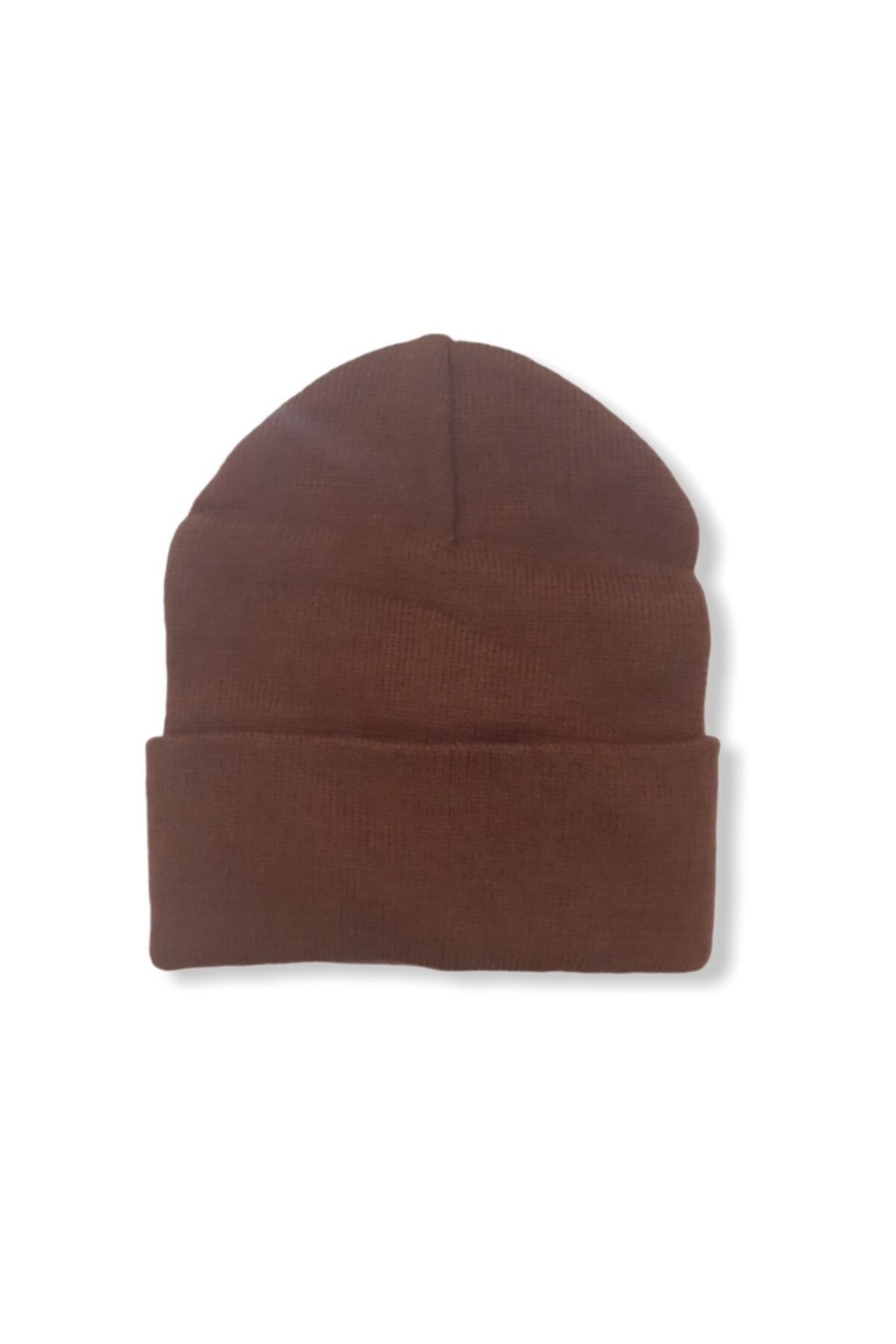 B&E STORE Unisex Basic Bere Kahverengi