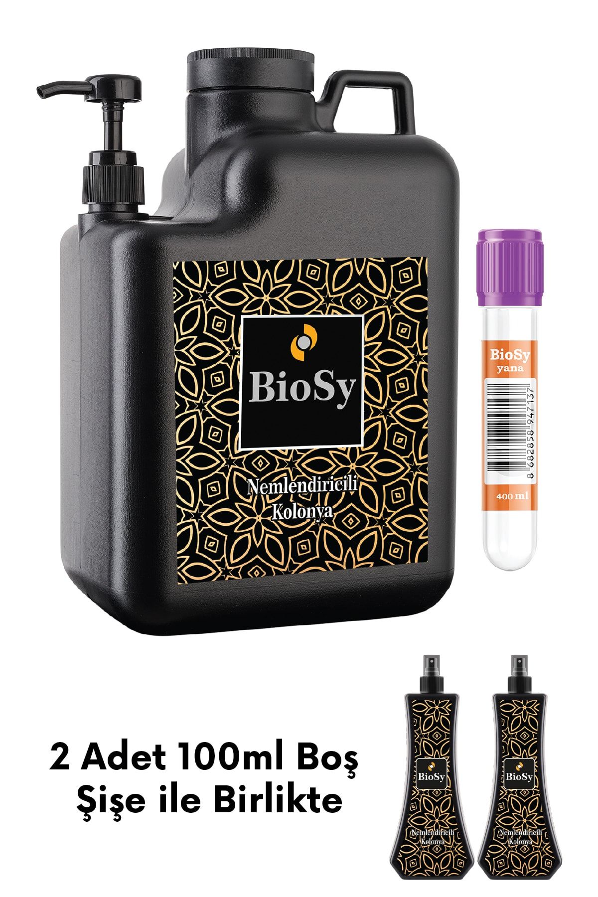 BioSy 5 Litre Nemlendiricili Kolonya Yana Esanslı