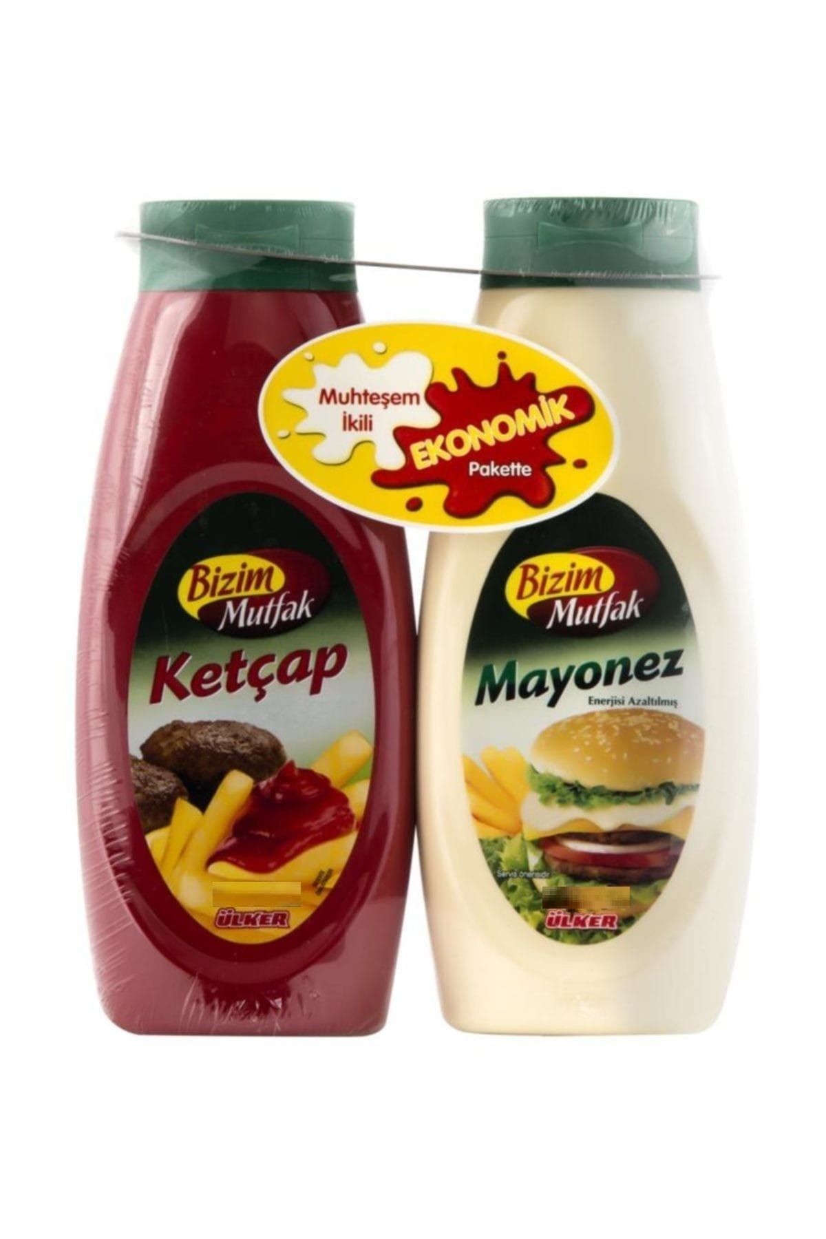 Bizim Ketçap 600 gr Mayonez 540 gr Büyük Boy 1140 gr