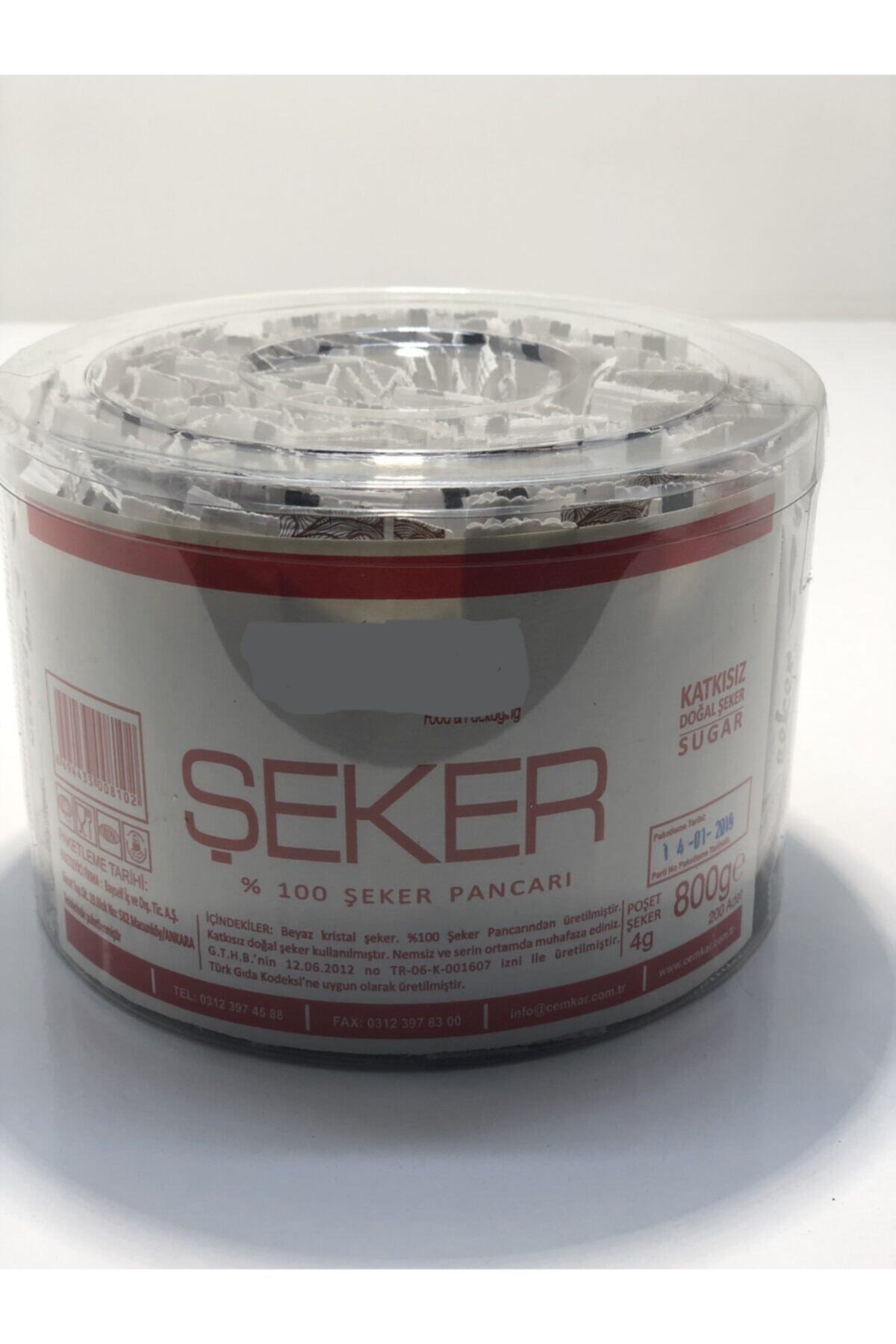 TİVALL Stick Beyaz Şeker 800gr 200 Adetli