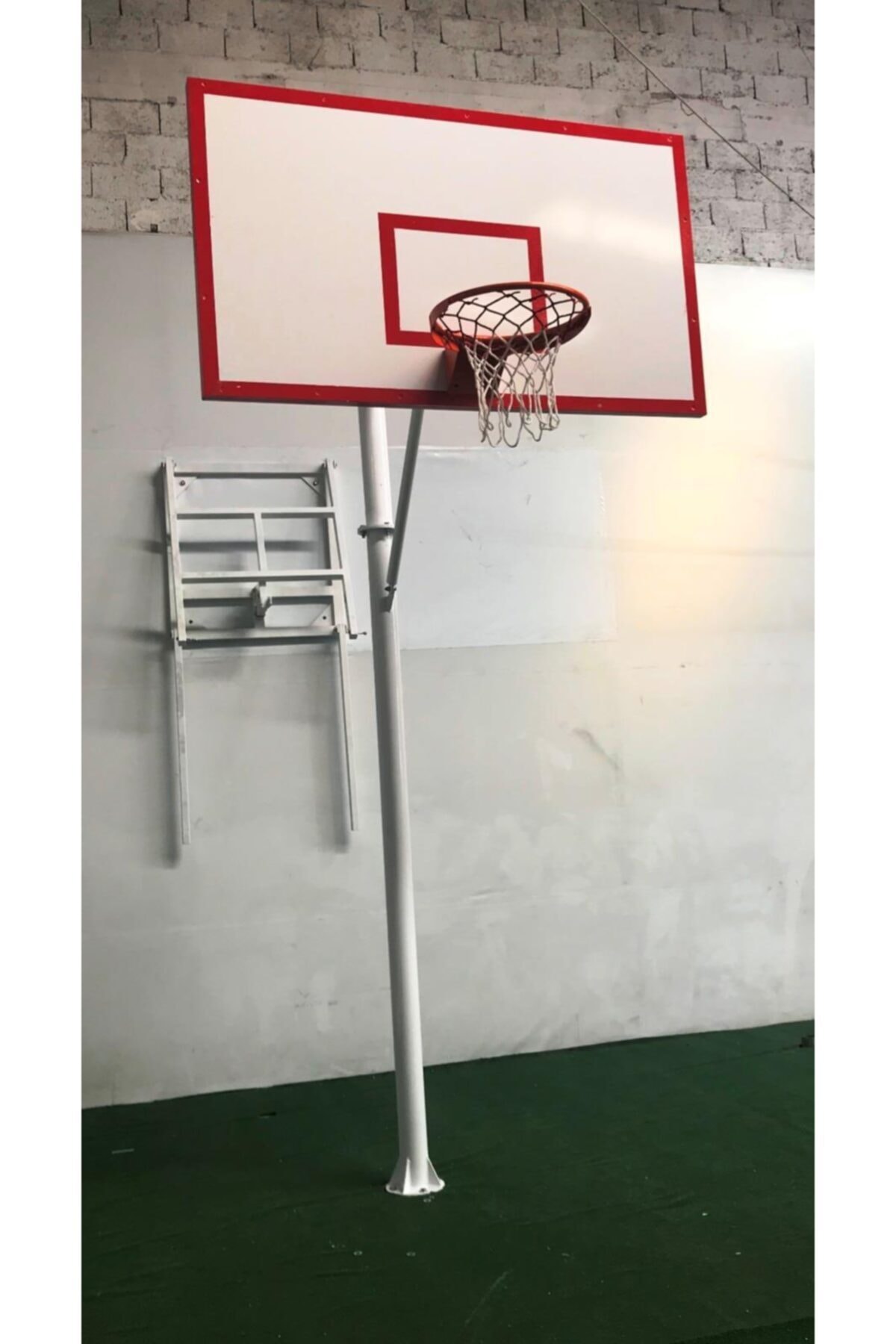adelinspor Fiber Pan Hidrolik Çember Basketbol Potası 105*180