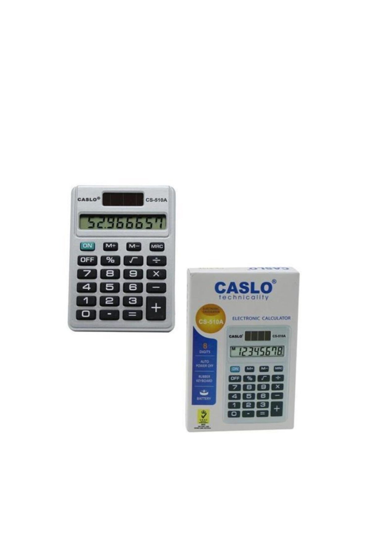 Caslo Cep Tipi 8 Hane Hesap Makinesi Cs-510a