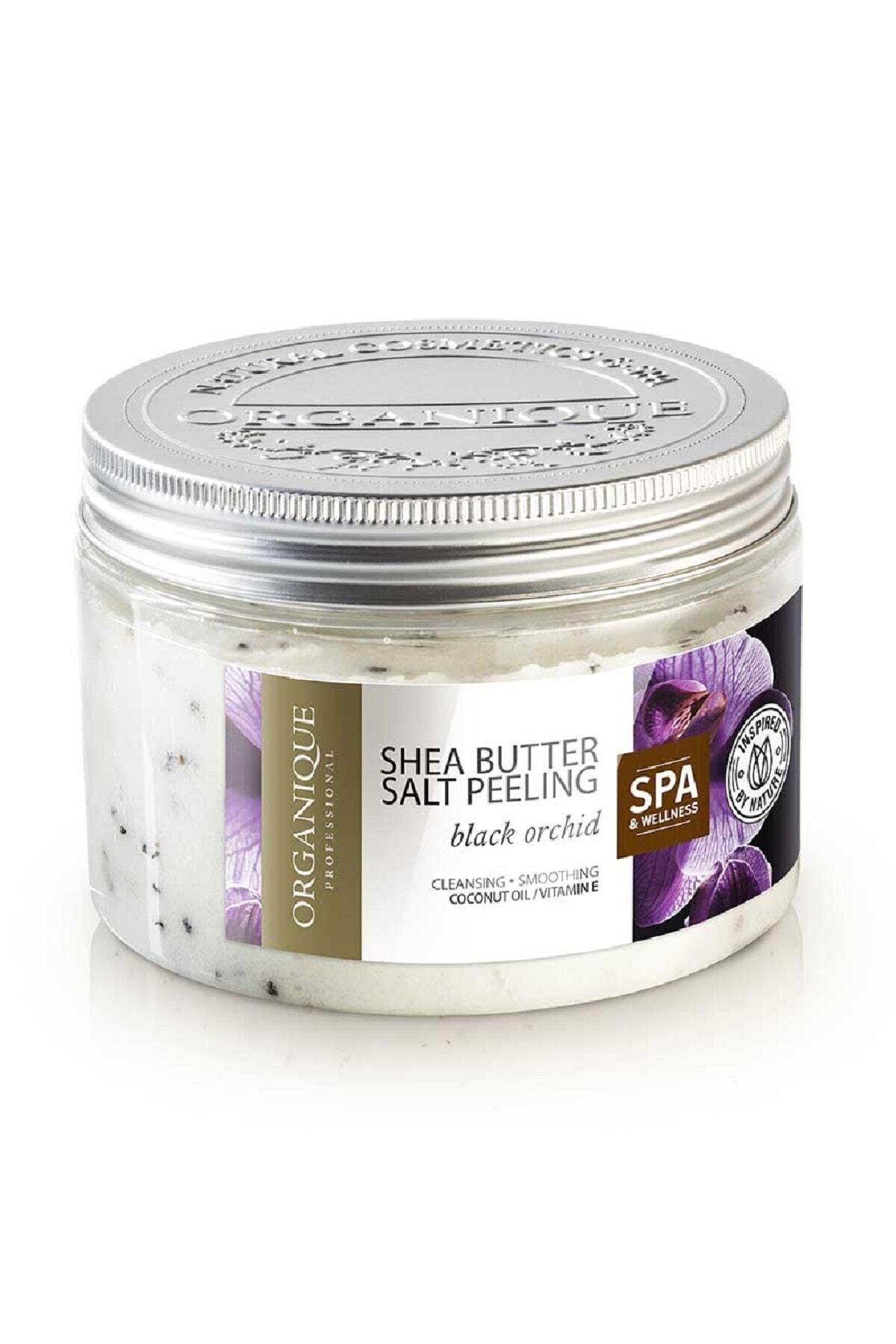 Organique Shea Butter Tuzlu Peeling - Orkide - 450 Gr