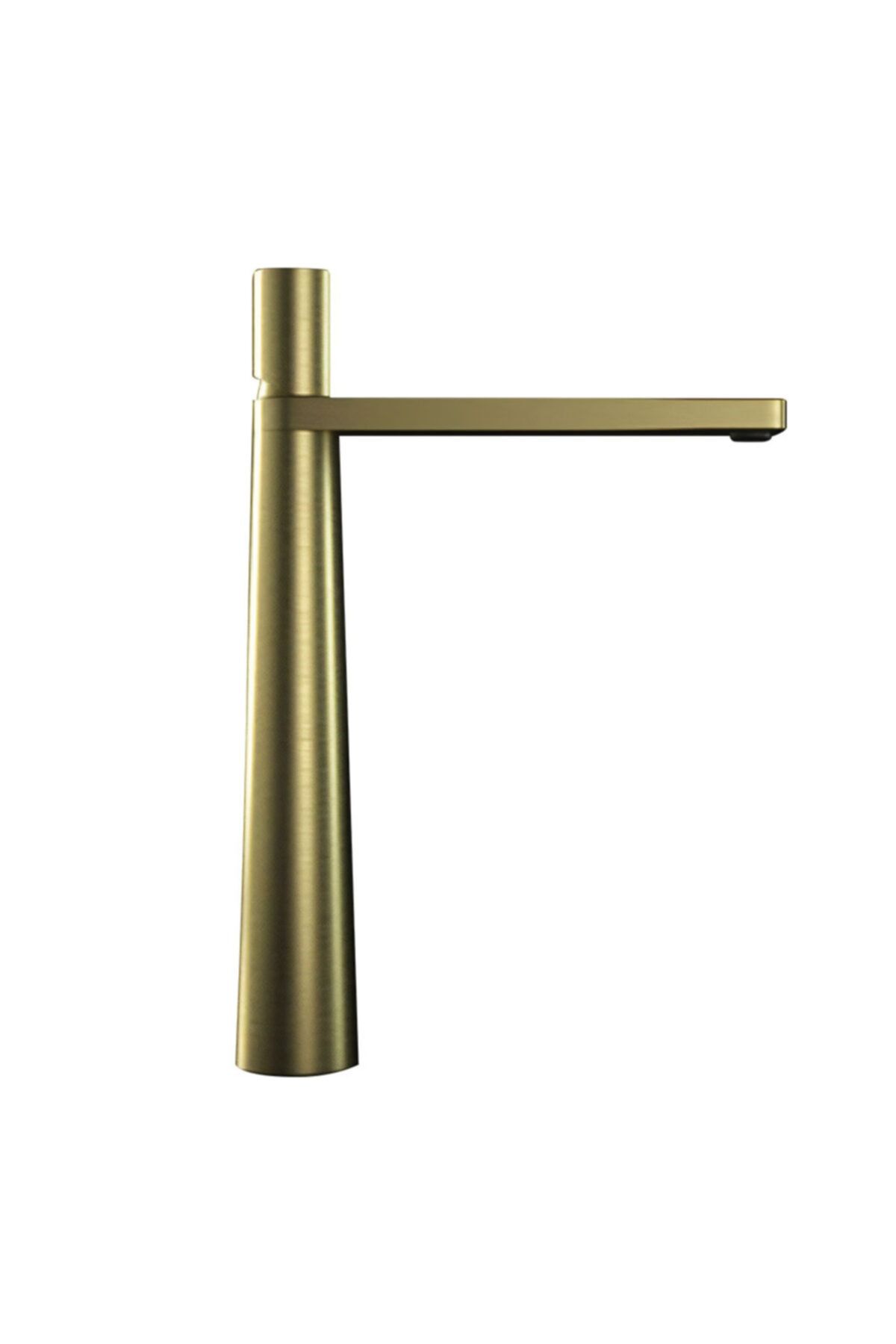 Paluci Semazen Yüksek Tip Matt Gold Lavabo Bataryası