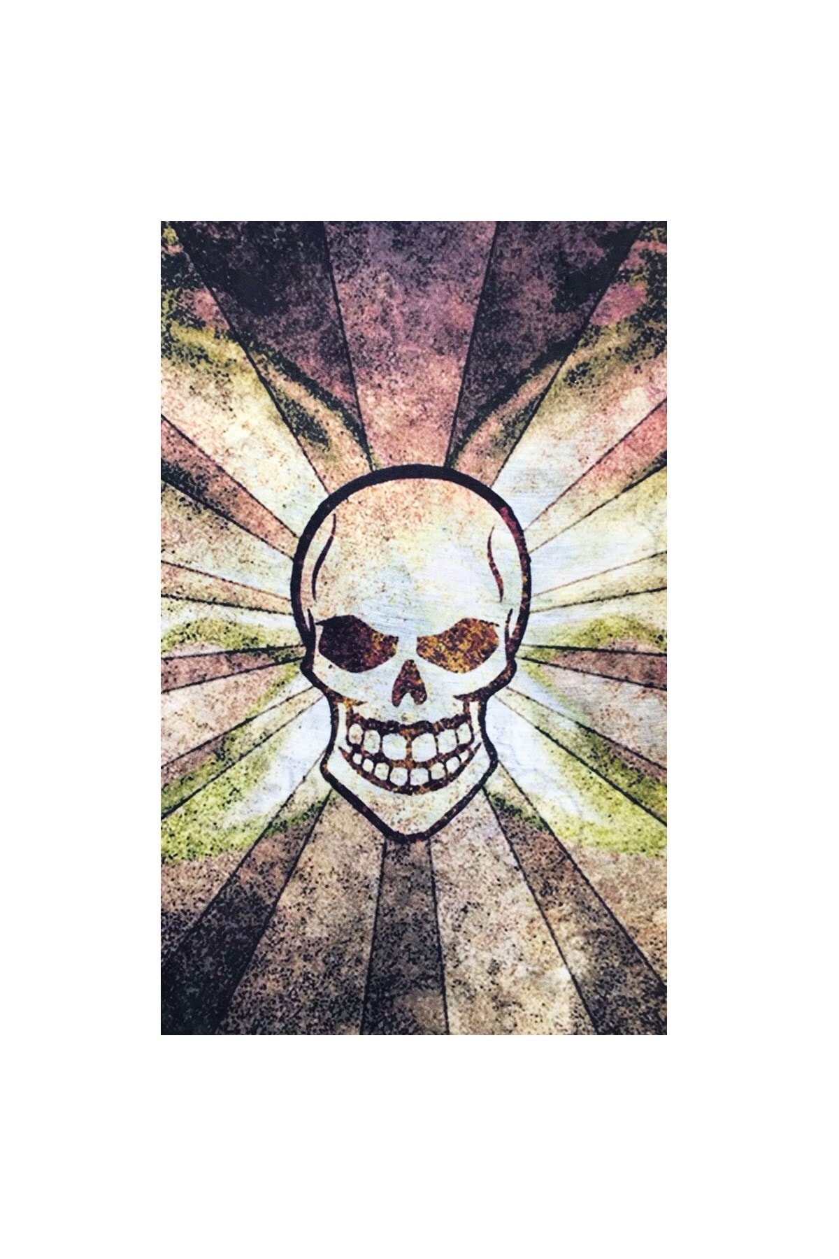 Dünyadan Hediyeler Buff Kurukafa Temalı Boyunluk Bandana No.3