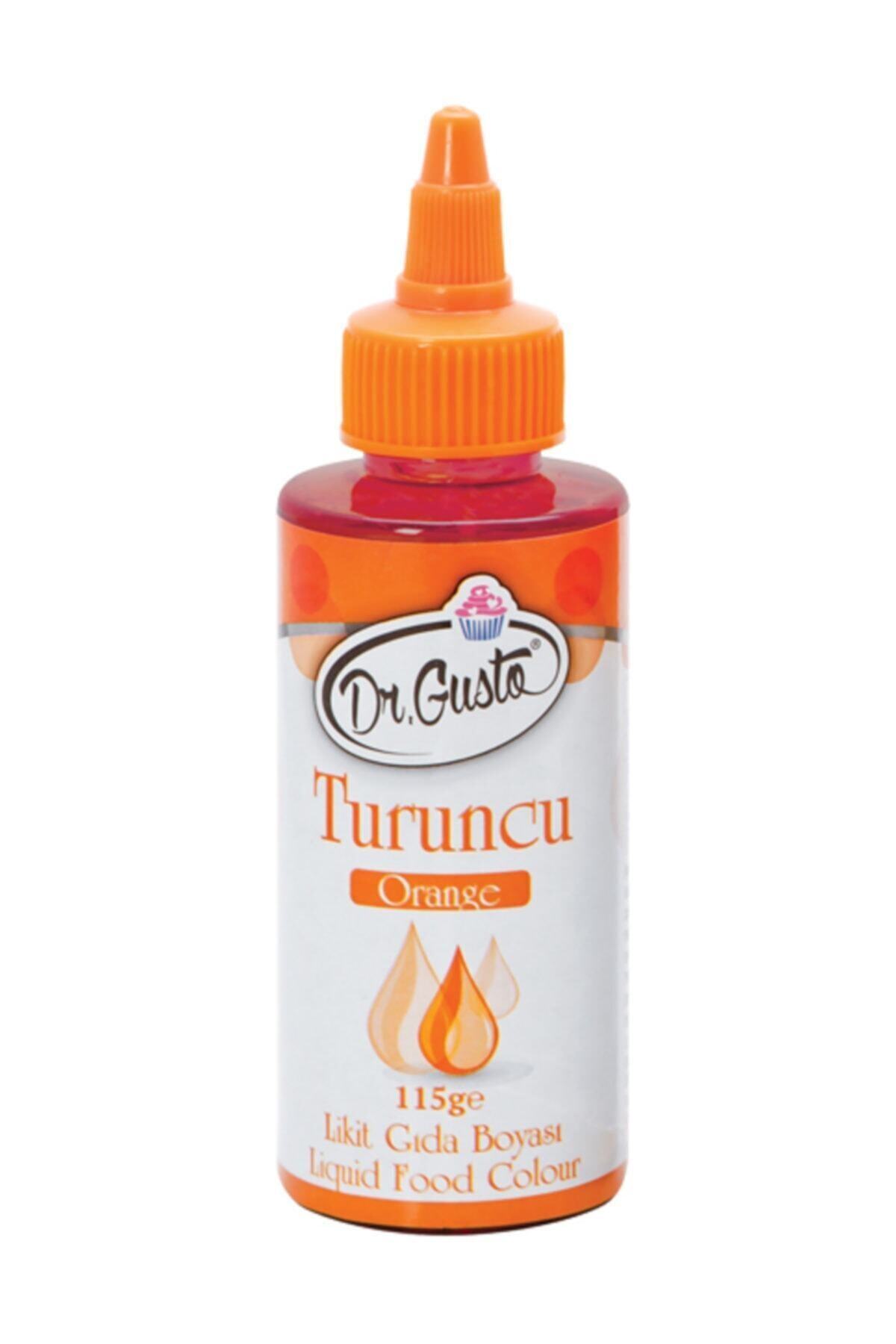 Dr. Gusto Dr Gusto Su Bazlı Likit Gıda Boyası 115 Gr Turuncu