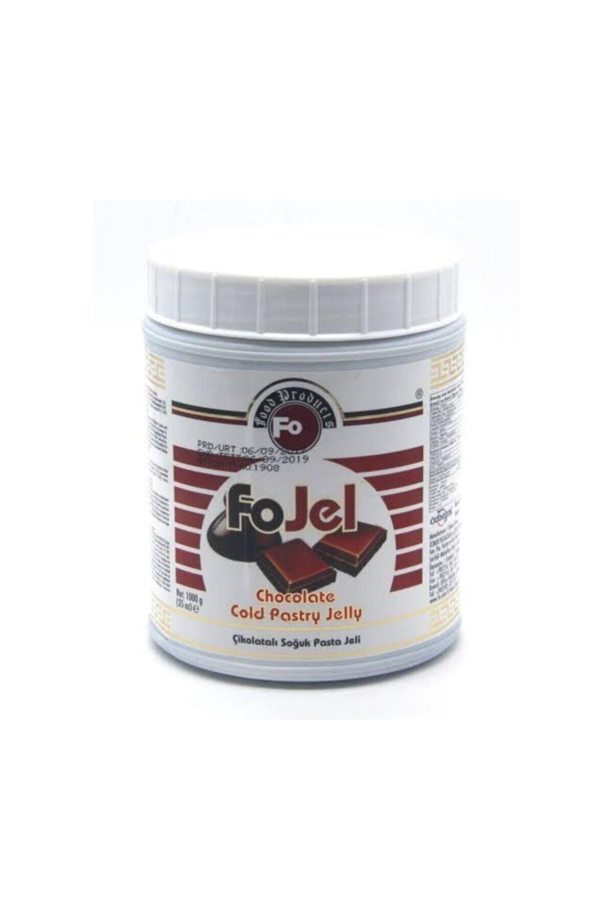 FO Çikolata Soğuk Pasta Jeli 1 Kg