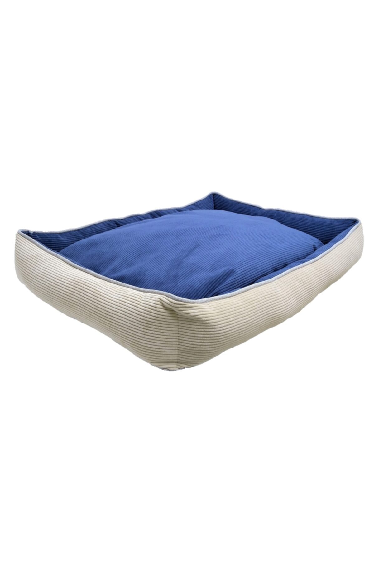 viscopet Premium Visco Dolgulu Çift Taraflı Ve Fermuarlı Yıkanabilir Flip-pool Kedi Köpek Yatağı 65x95x18 Cm
