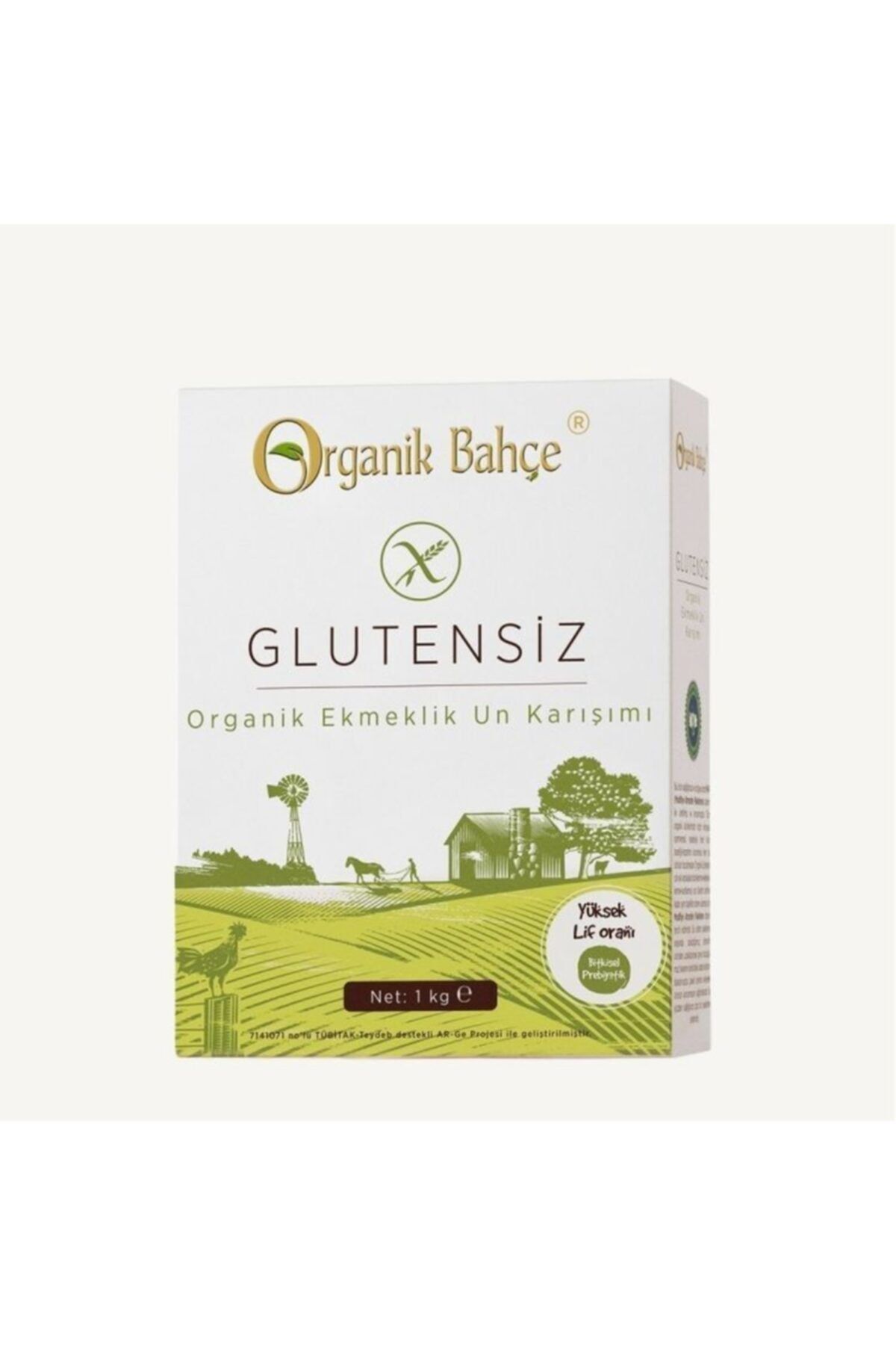 Organik Bahçe Organik Glutensiz Ekmeklik Un Karışımı 1000 Gr