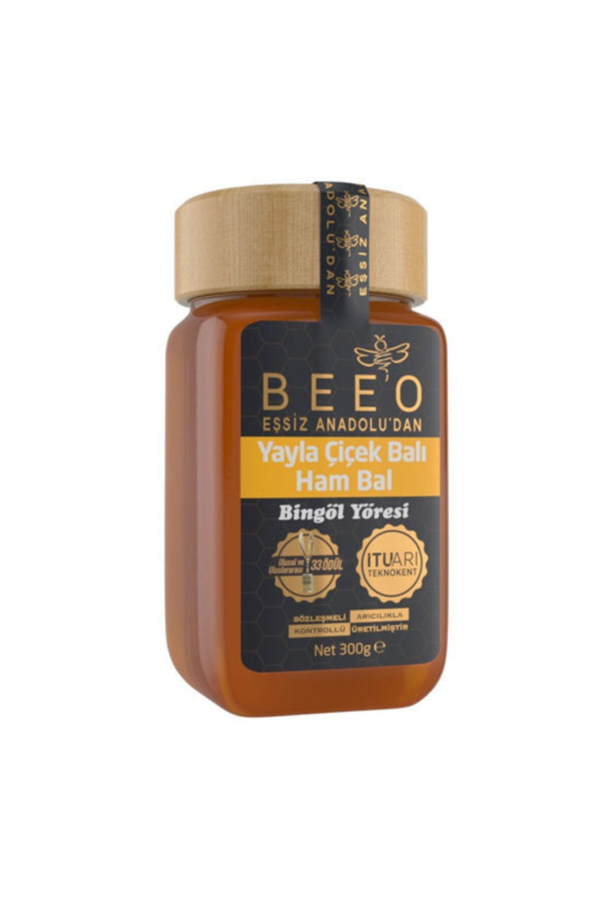 BEE'O Bingöl Yöresi (ham Bal) (300 Gr)