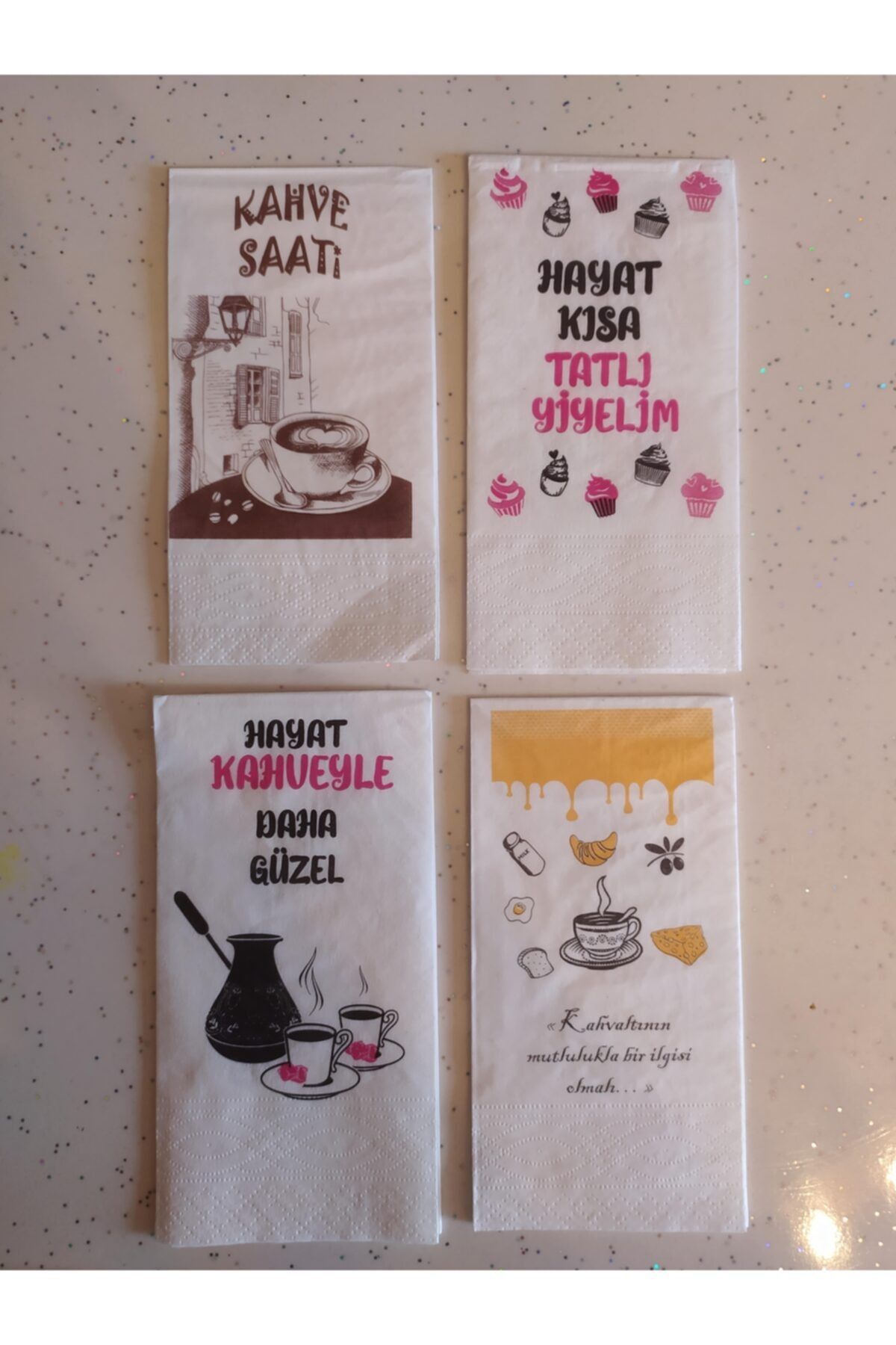 Lidya Sunum Peçeteleri 4 Ü 1 Arada -5- Ld1378