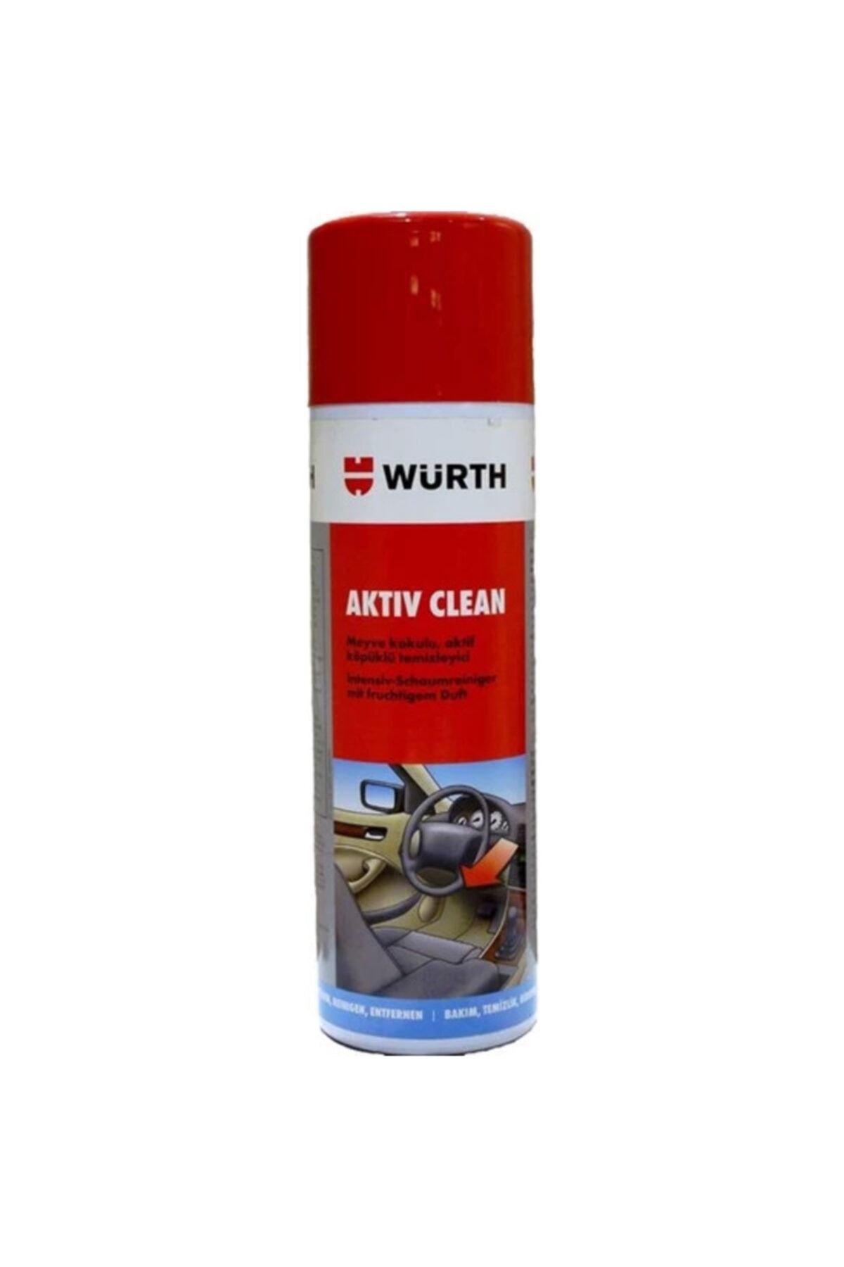 Würth Aktiv Clean 500ml(meyve Kokulu Aktif Köpüklü Temizleyici)