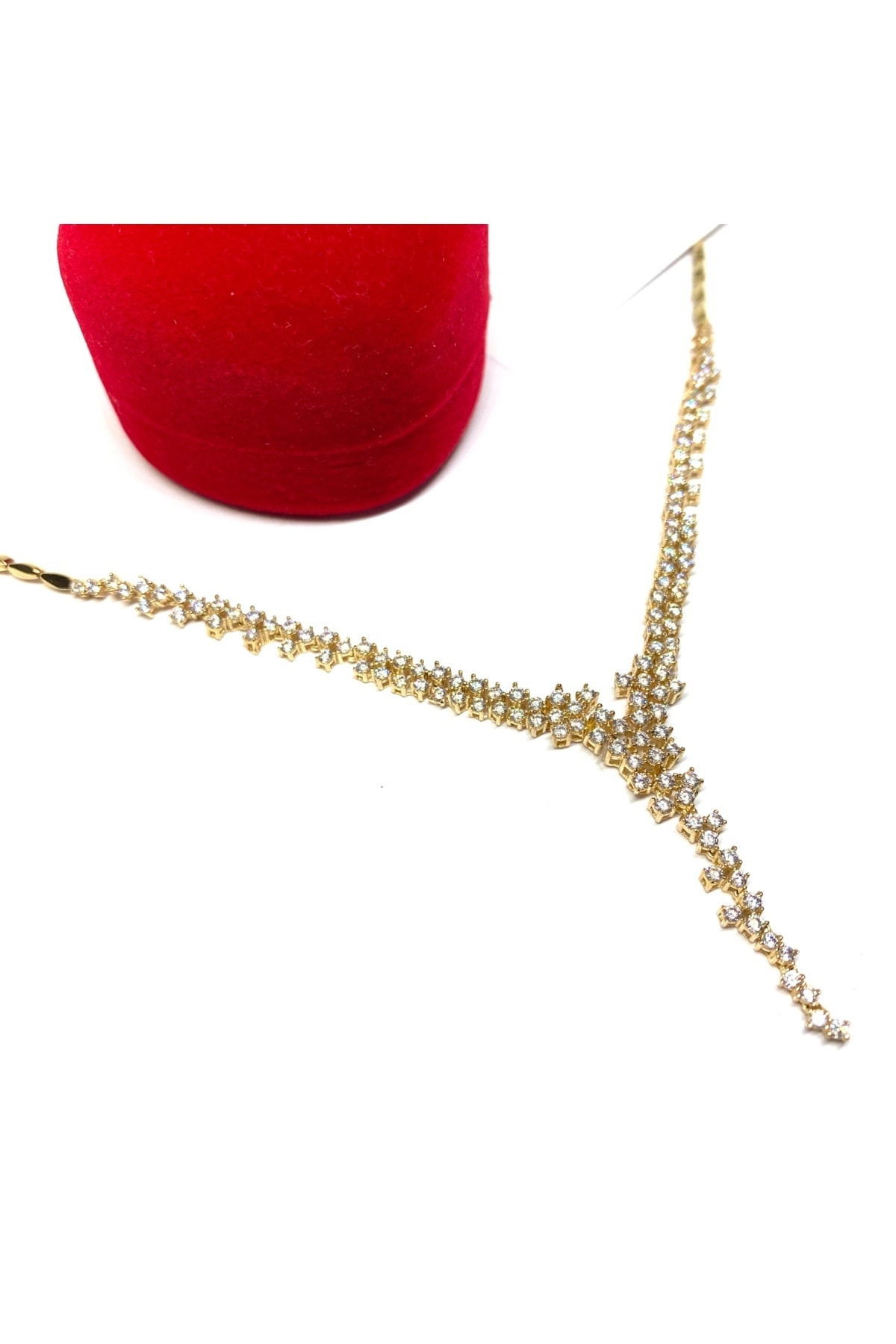 Gürler Kuyumculuk Kadın Altın Üçlü Set - Ks0006