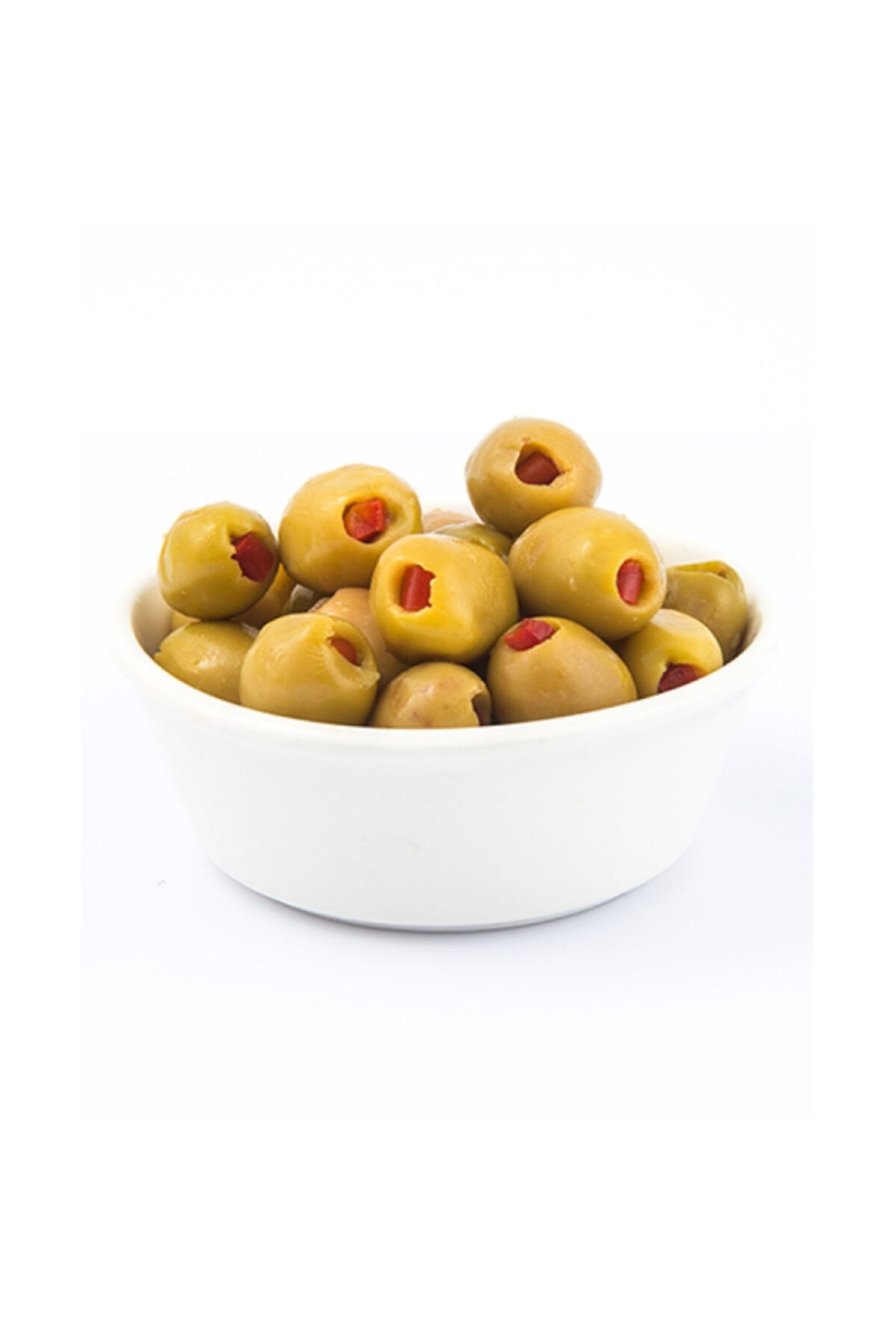 Altın Biber Dolgulu Yeşil Zeytin 1000 Gram