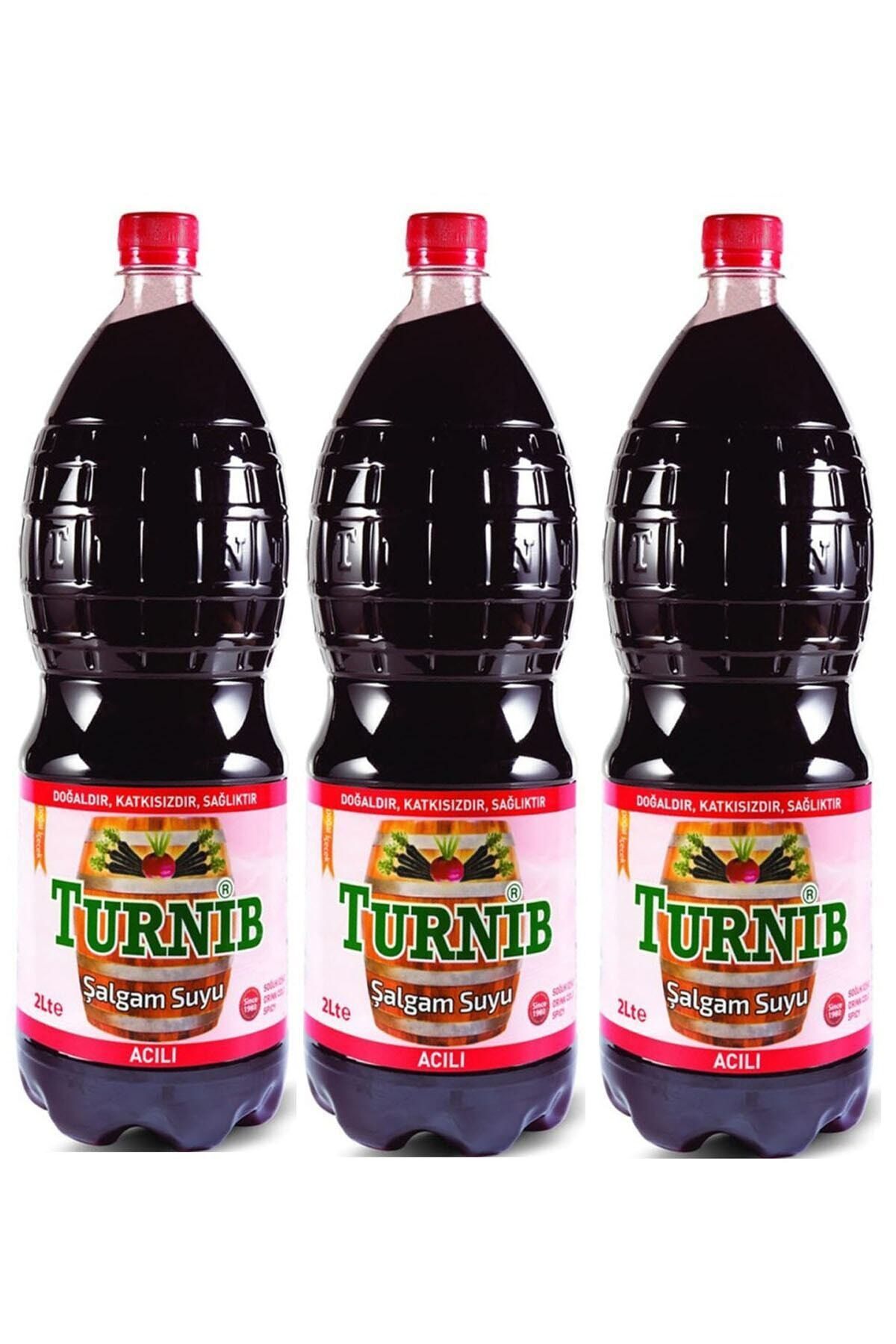 TURNİB Acılı Katkısız Şalgam Suyu 6 Lt