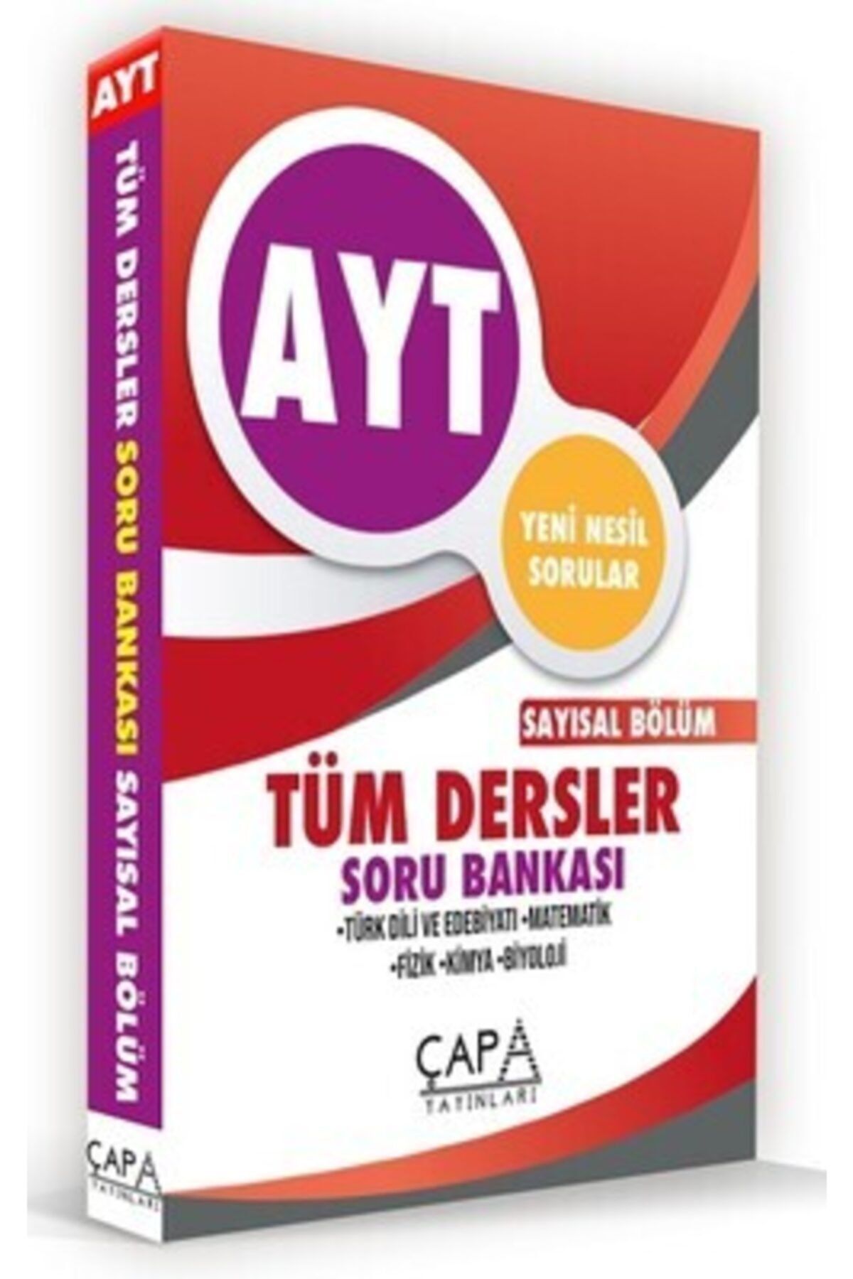 ÇAPA YAYINLARI Ayt Sayısal Tüm Dersler Soru Bankası