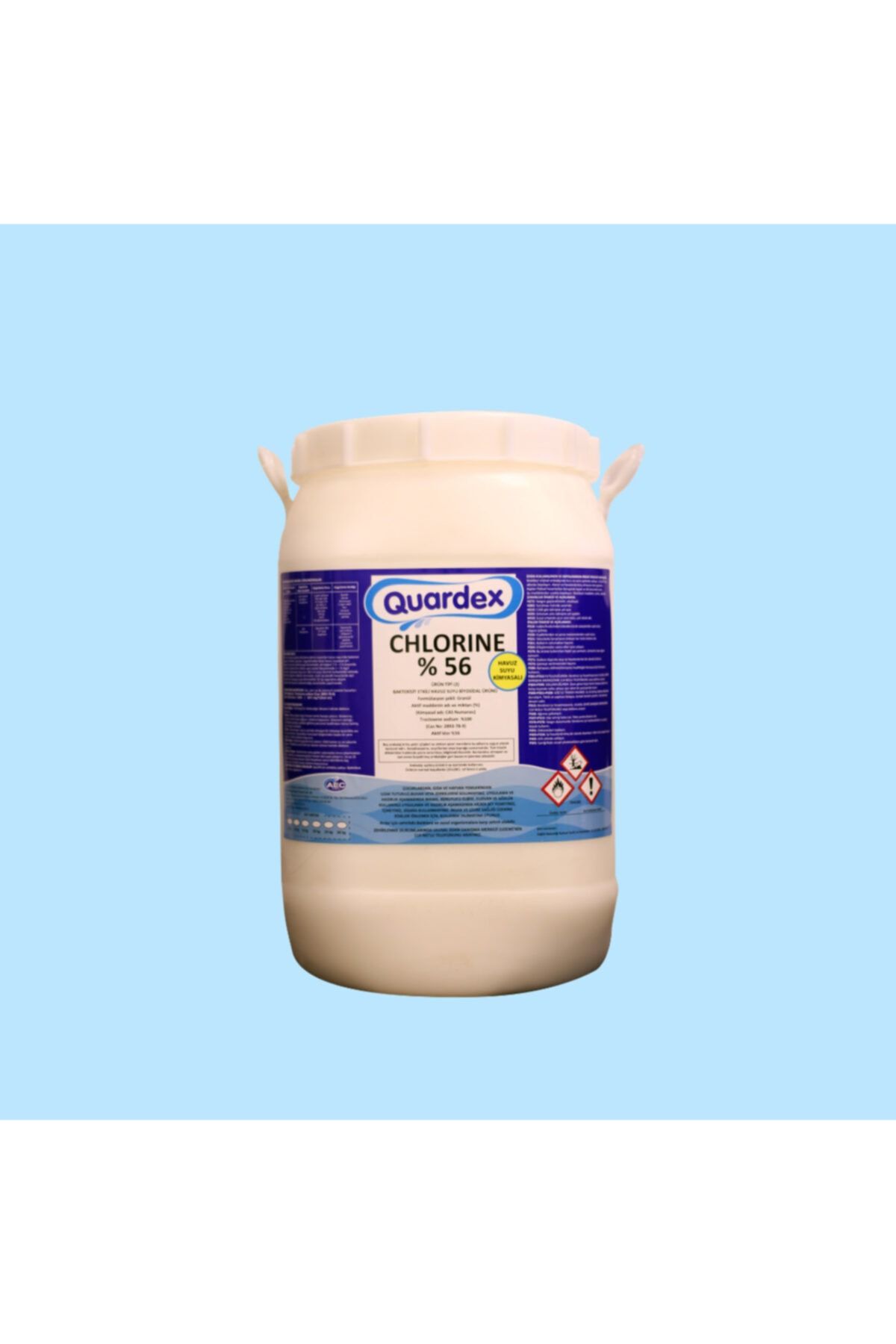 QUARDEX Granül Aktif %56`lık Klor 25 kg