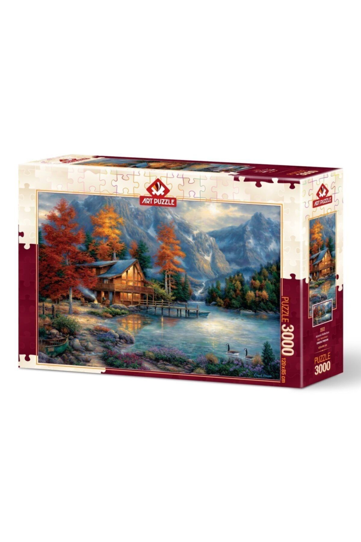 Art Puzzle Güz Yansıması 3000 Parça Puzzle