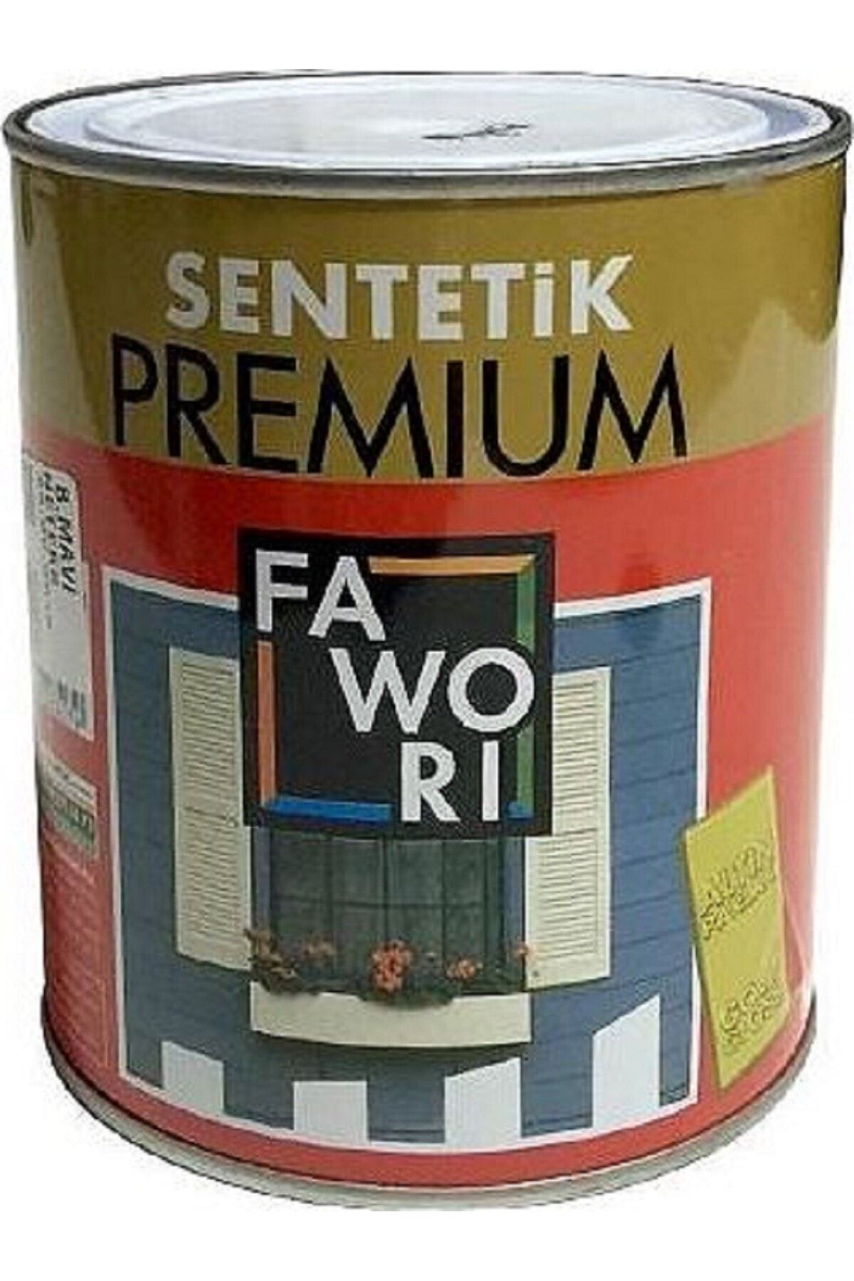 Fawori Premium Sentetik Yağlı Boya 1 Kg - Gümüş Girisi