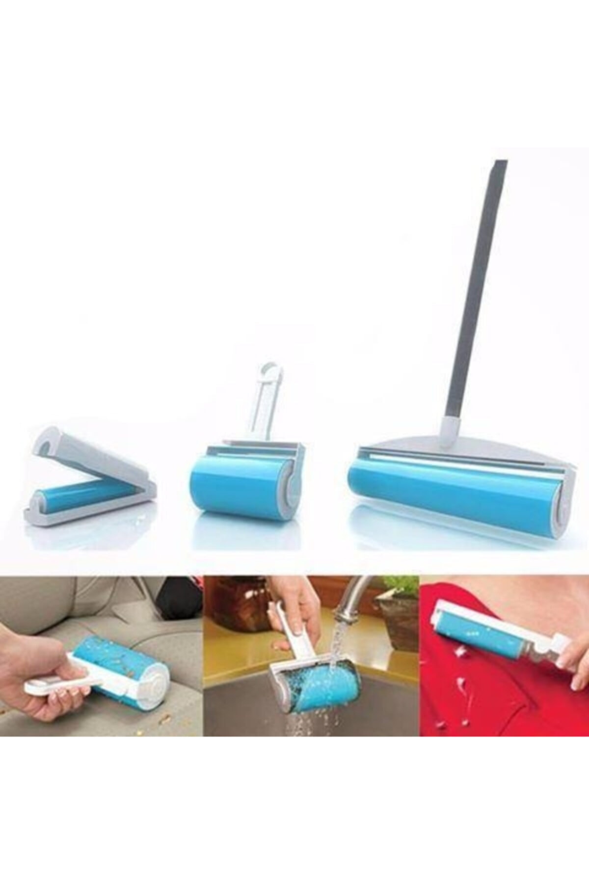 Mestore Nihome Yapışkanlı Temizlik Seti - Sticky Lint Roller
