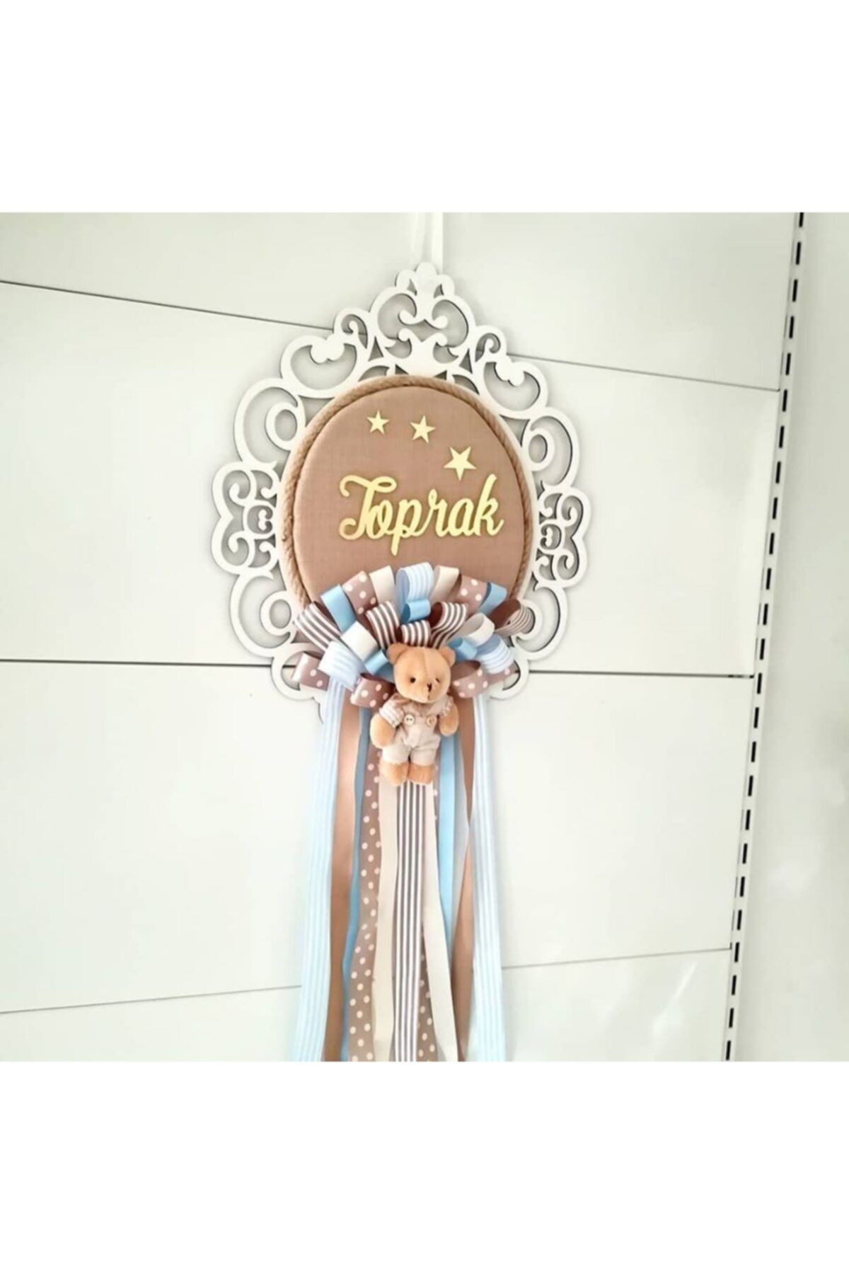 gezer nikah sekeri desenli ayicikli ahsap bebek kapi susu fiyati yorumlari trendyol