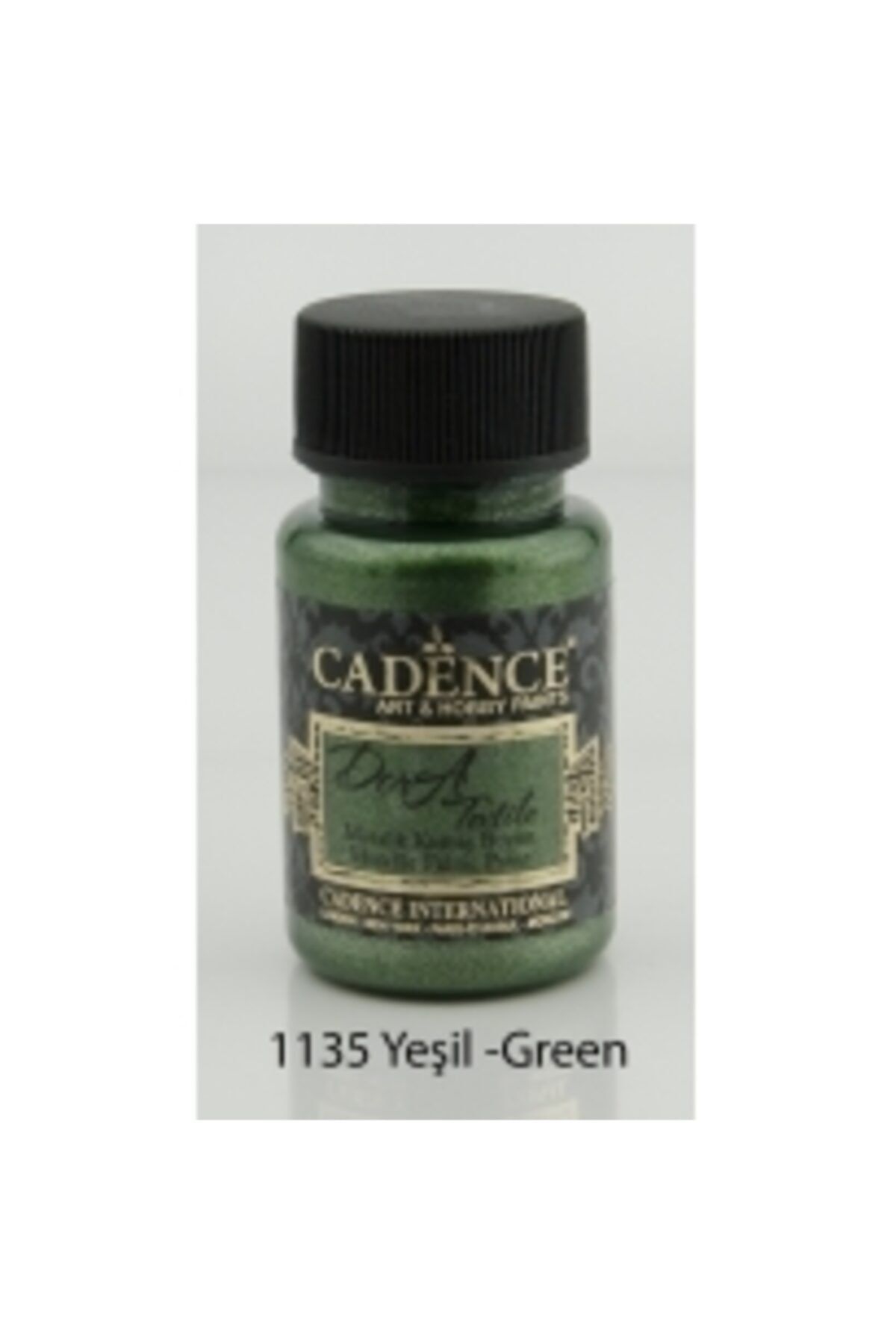 Cadence 1135 Yeşil - Dora Metalik Kumaş Boyası