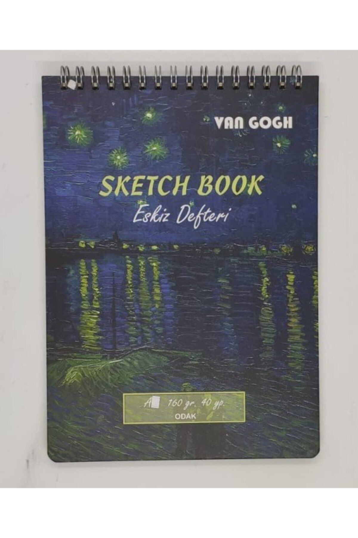 Temel Eskiz Defteri Üstten Telli A5 40 Yaprak 160 Gr