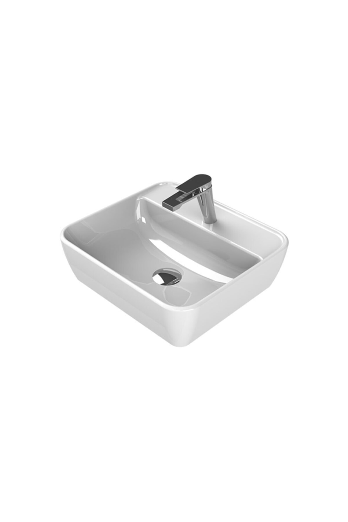 TURKUAZ One 46 Cm Tezgah Üstü Lavabo