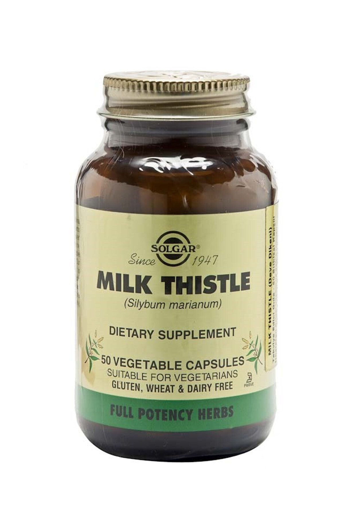 Solgar Milk Thistle 50 Kapsül