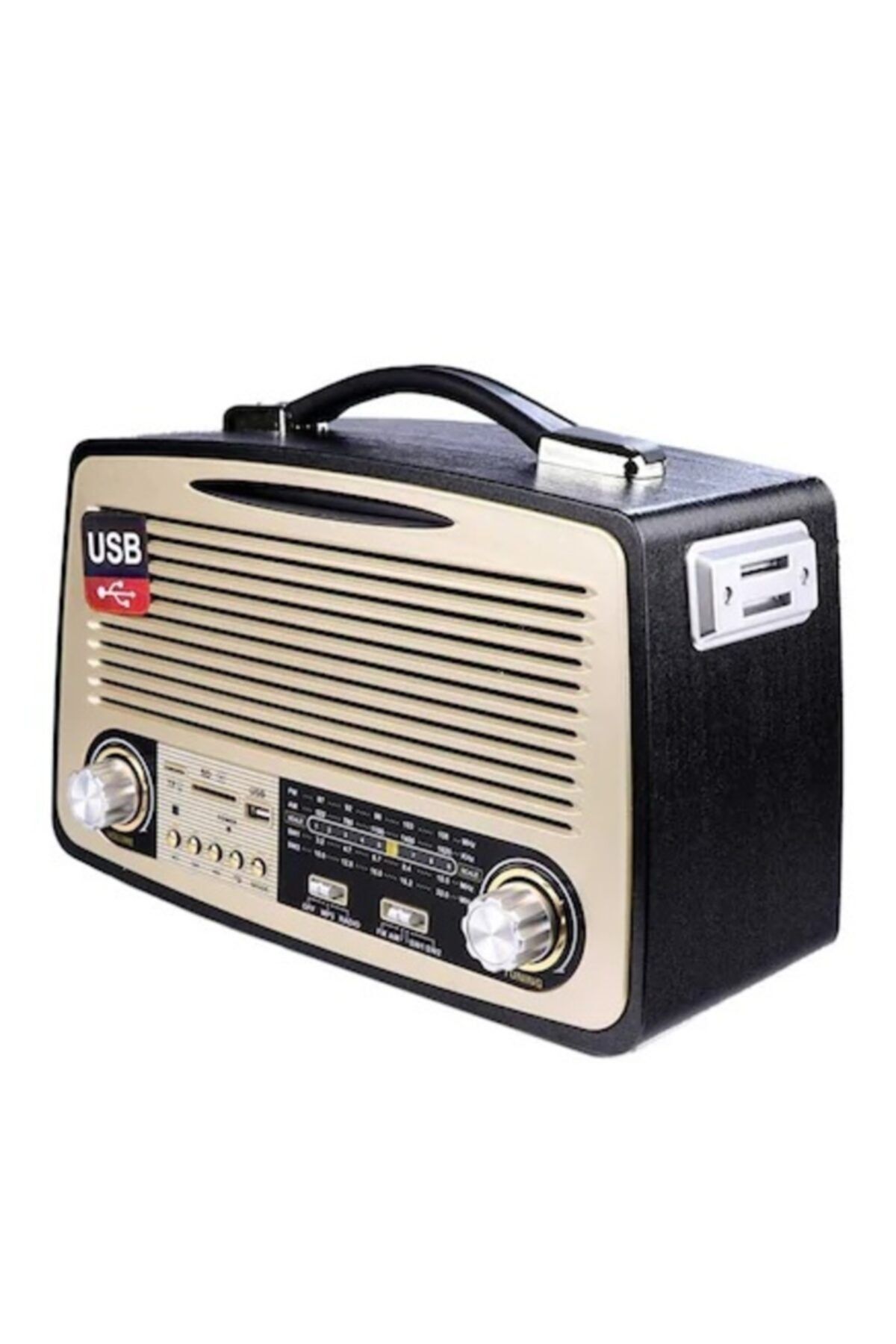 Mirona Butik Kemai Md-1700bt Bluetooth Usb Sd Fm Destekli Nostaljik Radyo
