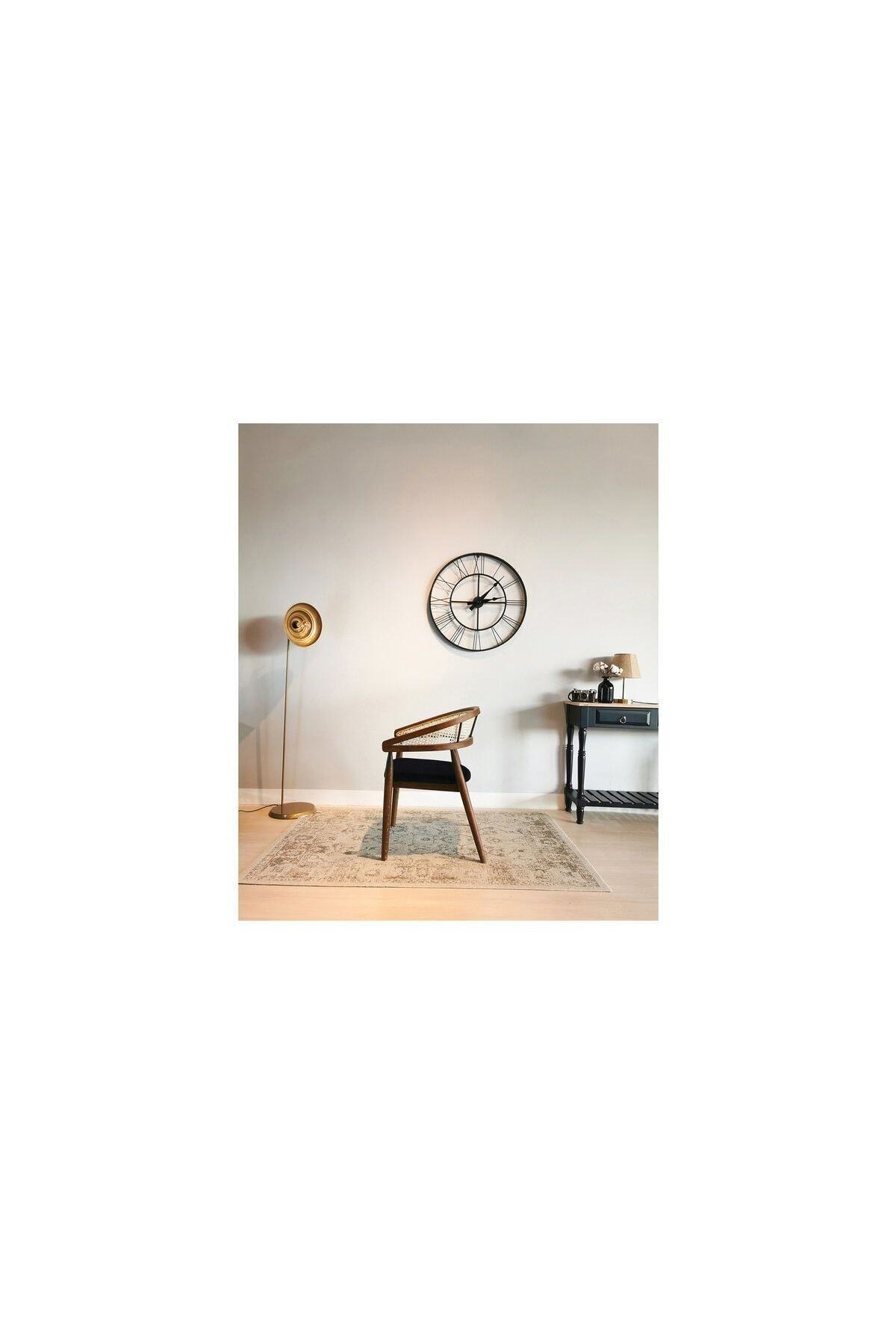 Albero Home Belen Sandalye Ceviz Siyah