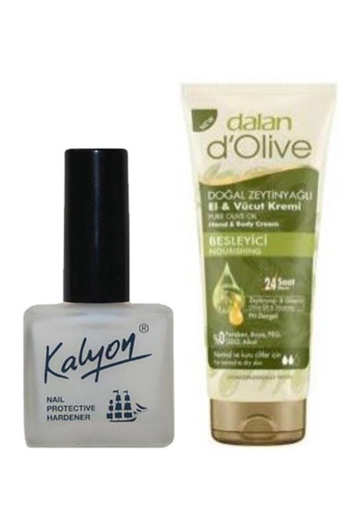 Kalyon Tırnak Sertleştirici + Dalan Tüp Krem 20 Ml