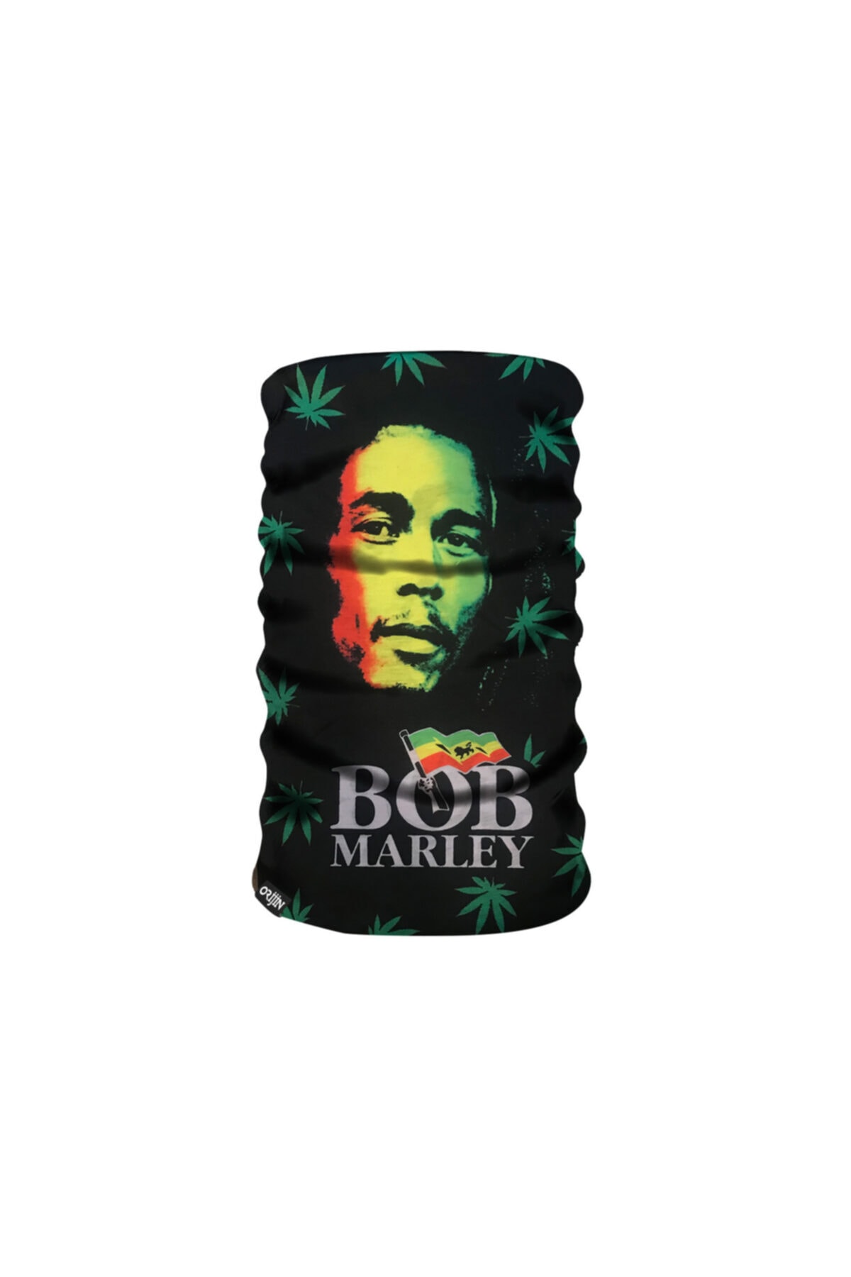 Orijin Tekstil Bob Marley Temalı Çok Fonksiyonlu Boyunluk Maske Bandana