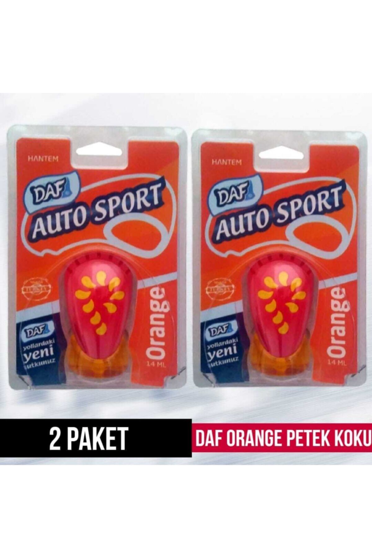 DAF Oto Petek Kalorifer Kokusu Turuncu 2 Paket