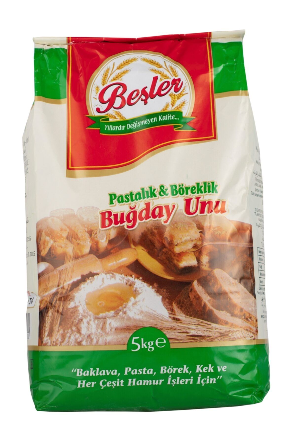 Beşler Un Pastalık Böreklik Un 5 Kg